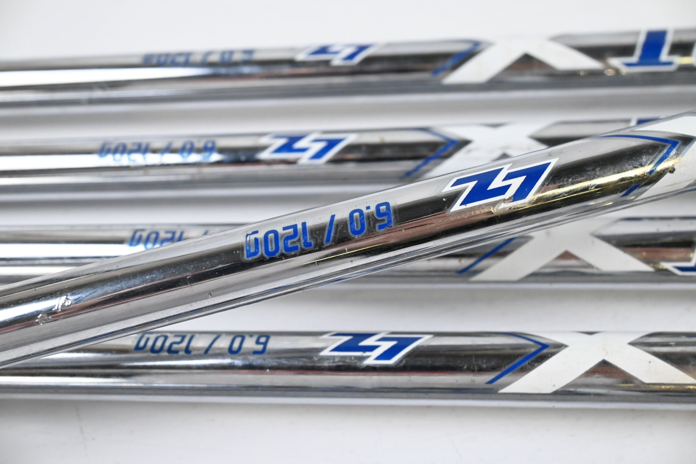 Ping i500 Irons / 6-PW / Blue Dot / Stiff Flex Project X LZ 120 Shafts