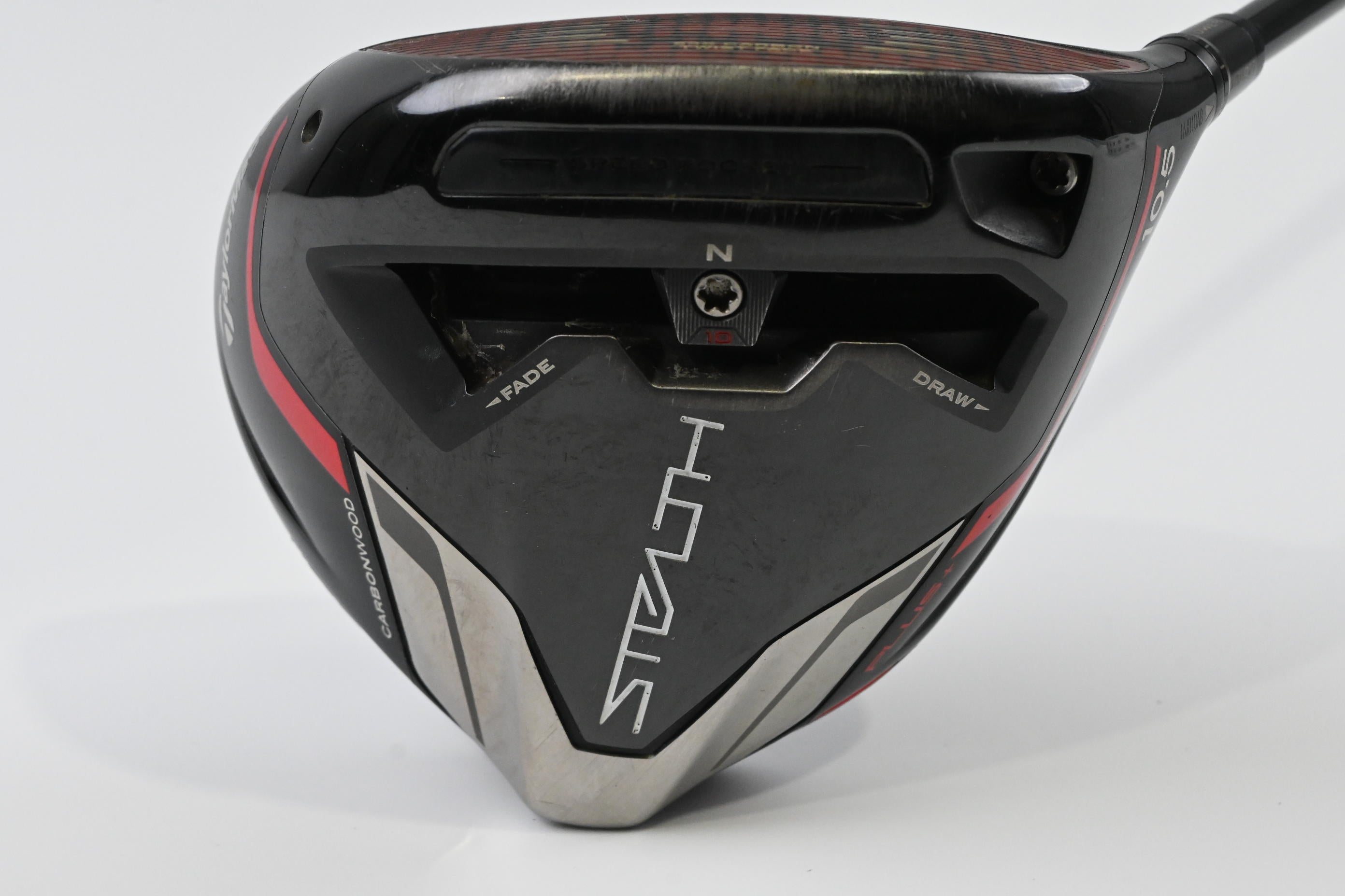 Taylormade Stealth Plus Driver / 10.5 Degree / Stiff Flex HZRDUS Smoke Black RDX