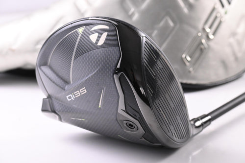Taylormade Qi35 Driver / 10.5 Degree / Stiff Flex Kai'li DarkWaves White 60