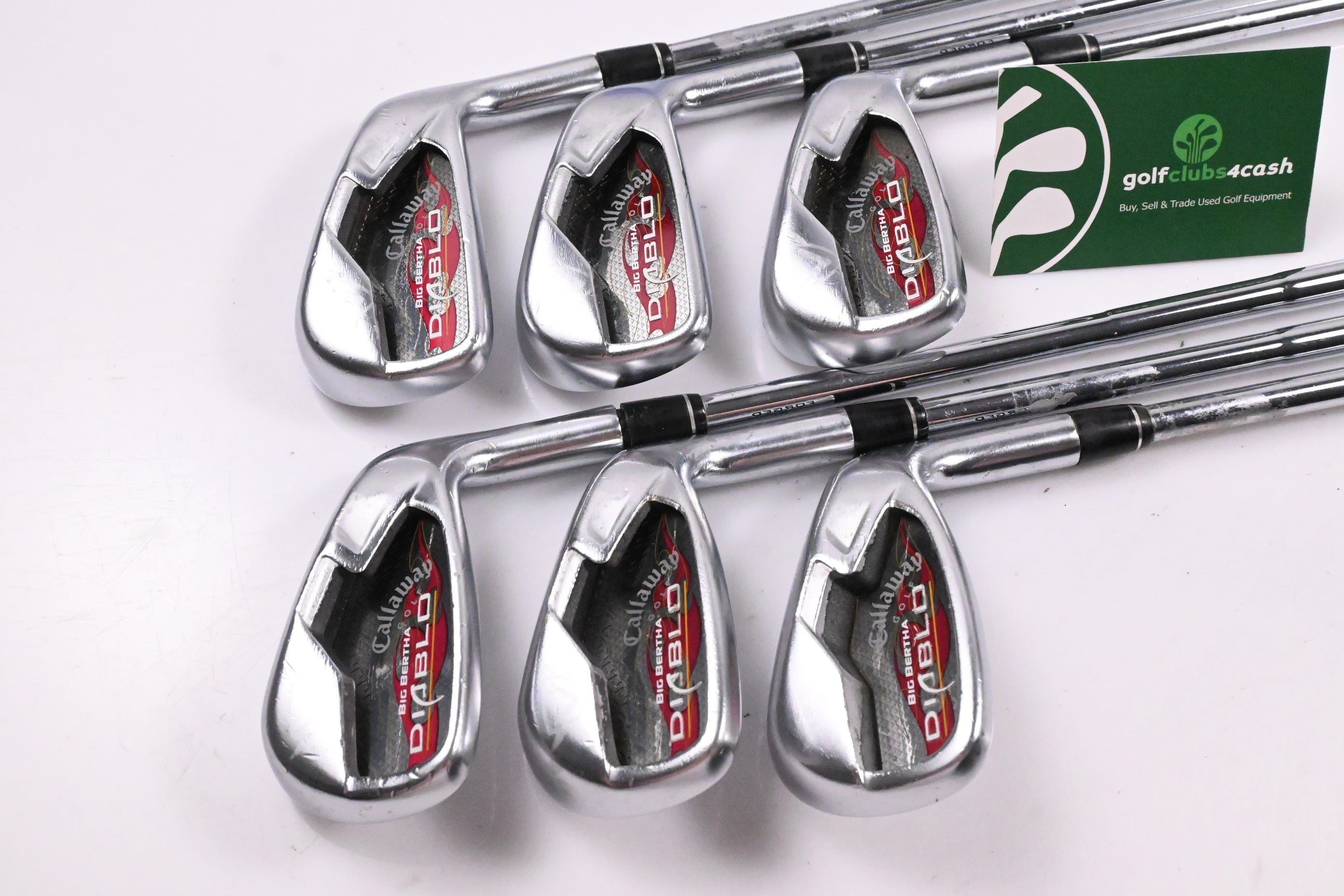 Callaway Diablo Forged Irons / 5-PW / X-Flex Dynamic Gold Sensicore X100U Shafts