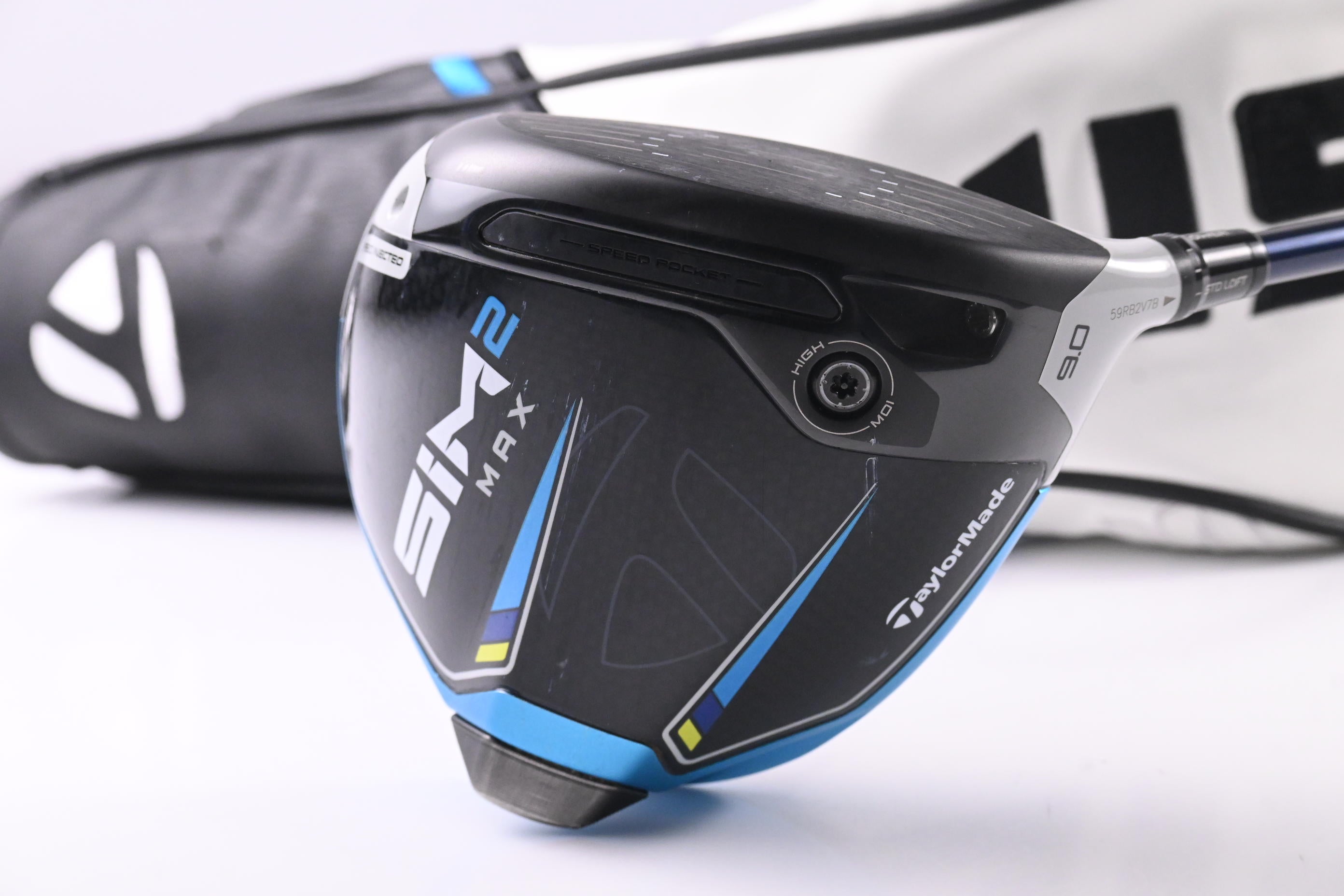 Taylormade SIM2 Max Driver / 9 Degree / Stiff Flex Ventus Blue 5 Shaft