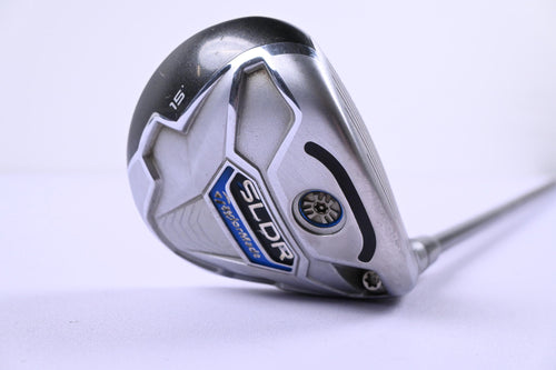 Taylormade SLDR #3 Wood / 15 Degree / Regular Flex Fujikura Speeder 77 Shaft