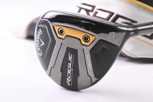 Callaway Rogue ST Max #3 Wood / 15 Degree / Stiff Flex Tensei AV Blue 75 Shaft