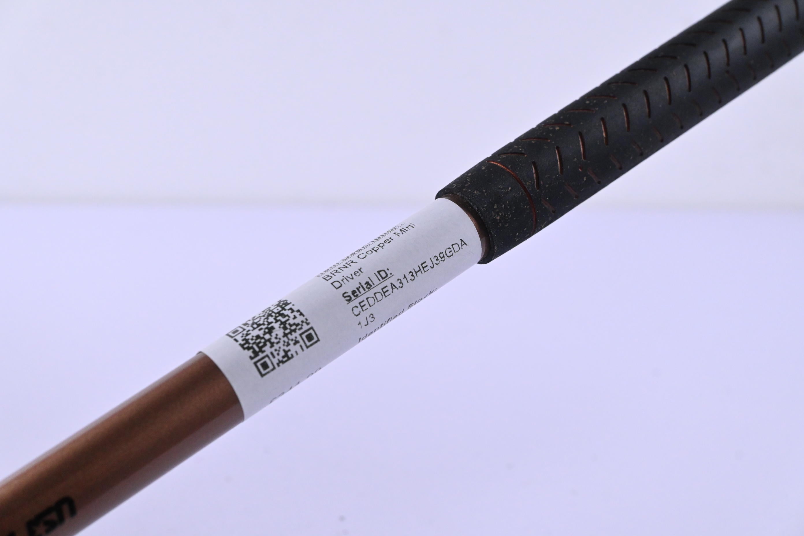 Left Hand Taylormade BRNR Copper Mini Driver / 11.5 Degree / Regular Flex UST 65