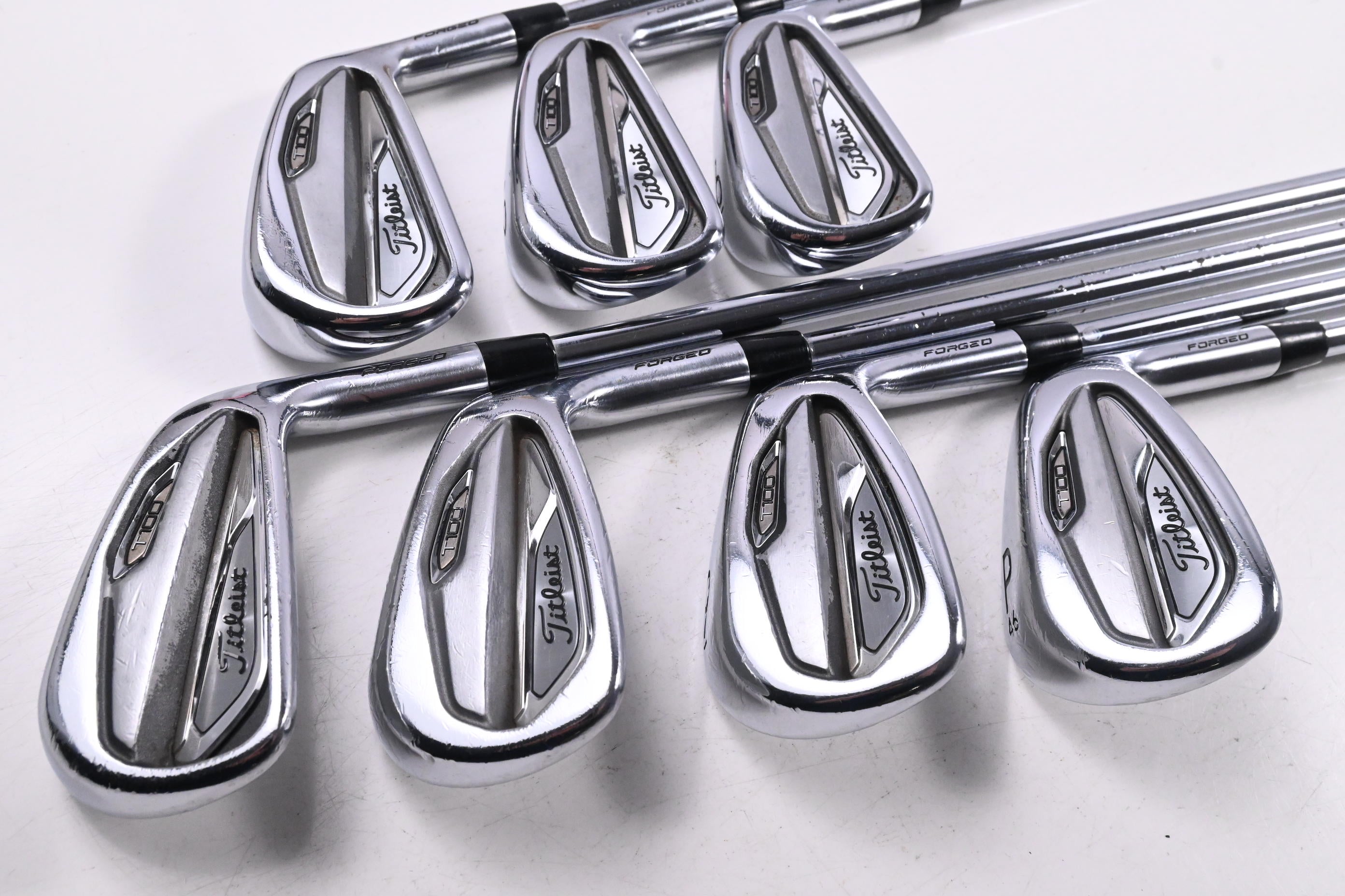 Titleist T100 2019 Irons / 4-PW / Stiff Flex Project X LZ 120 Shafts