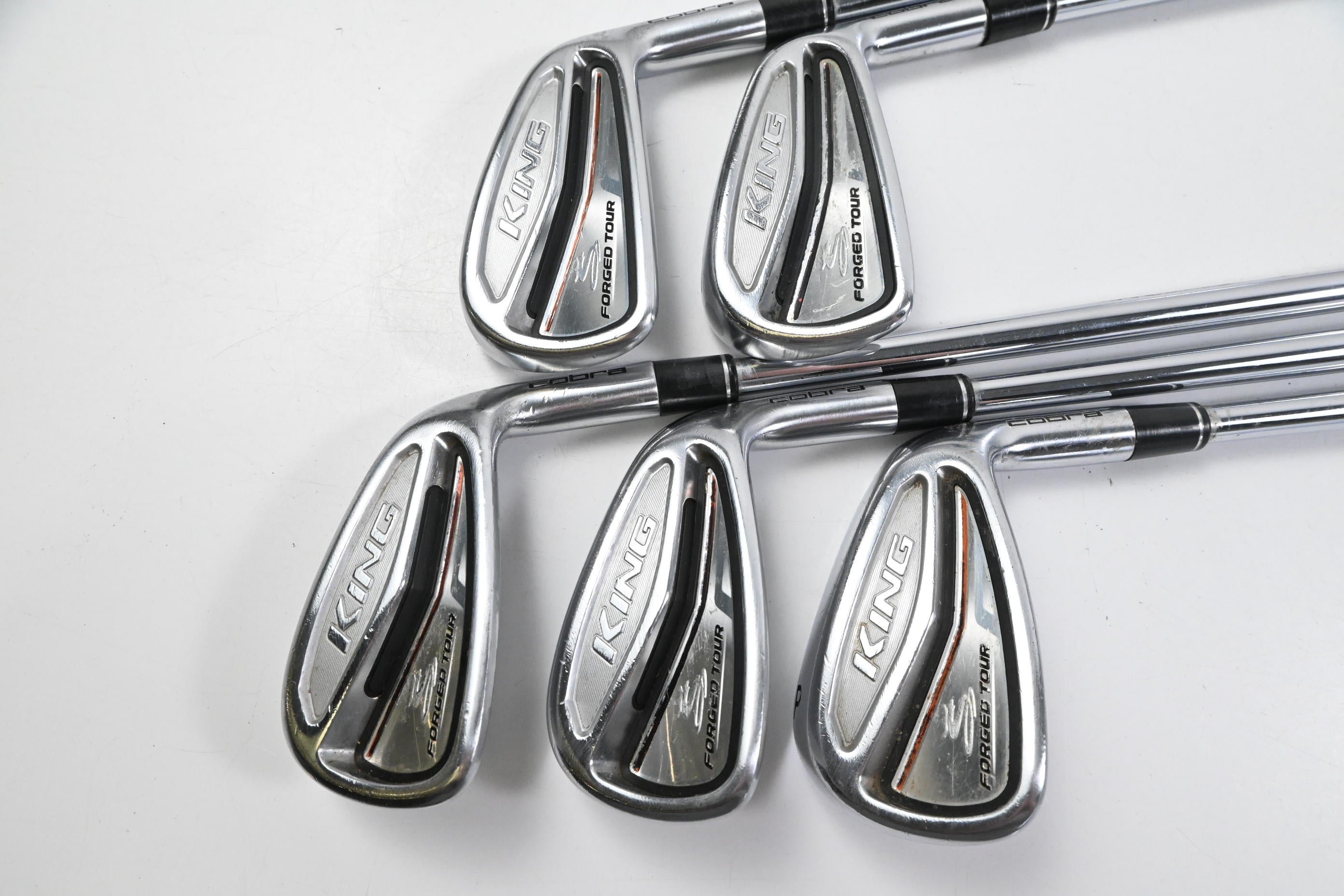 Cobra King Forged Tour Irons / 6-PW / Stiff Flex Dynamic Gold S300 Shafts