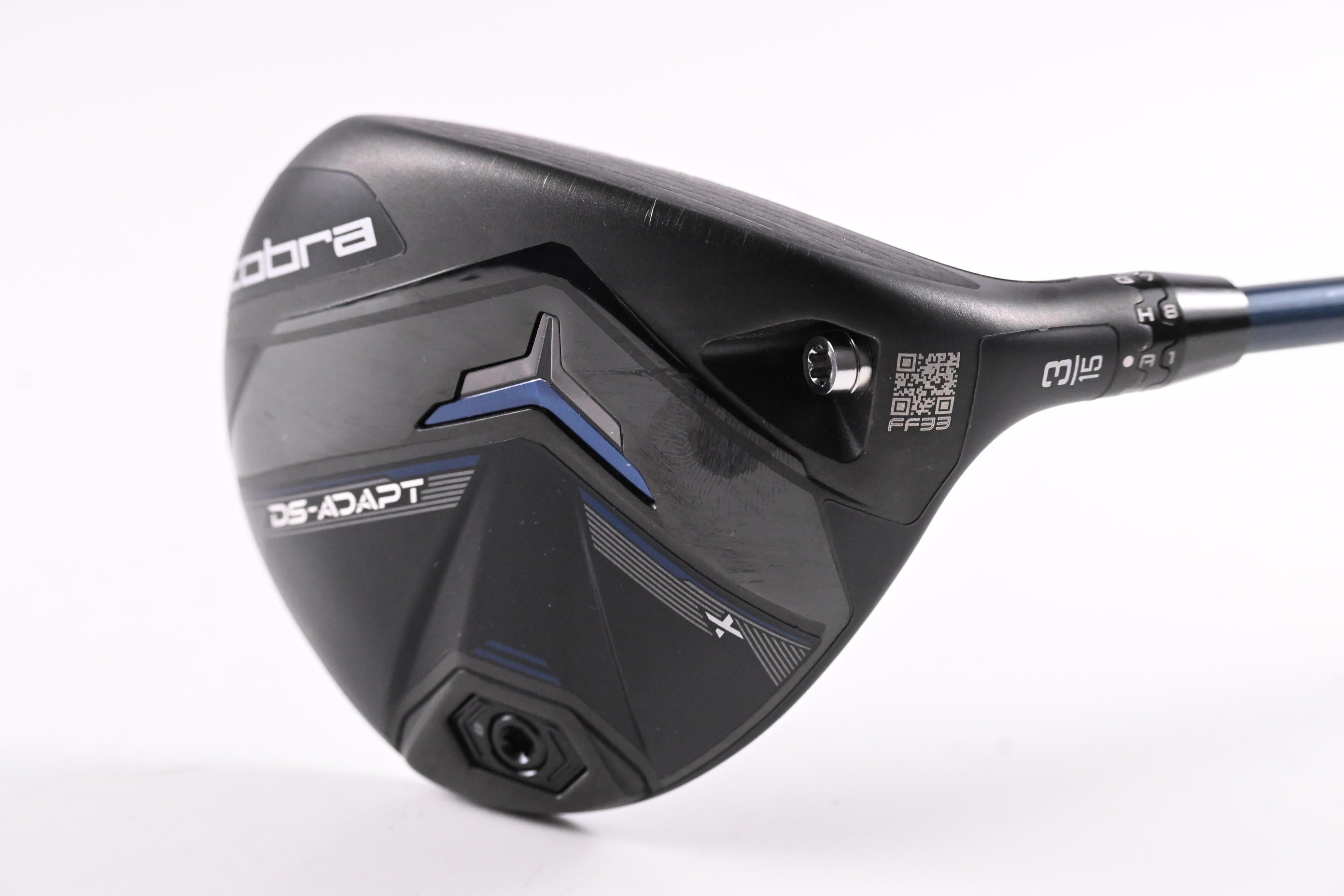 Cobra DS-Adapt X #3 Wood / 15 Degree / Stiff Flex Denali Blue 60 Shaft