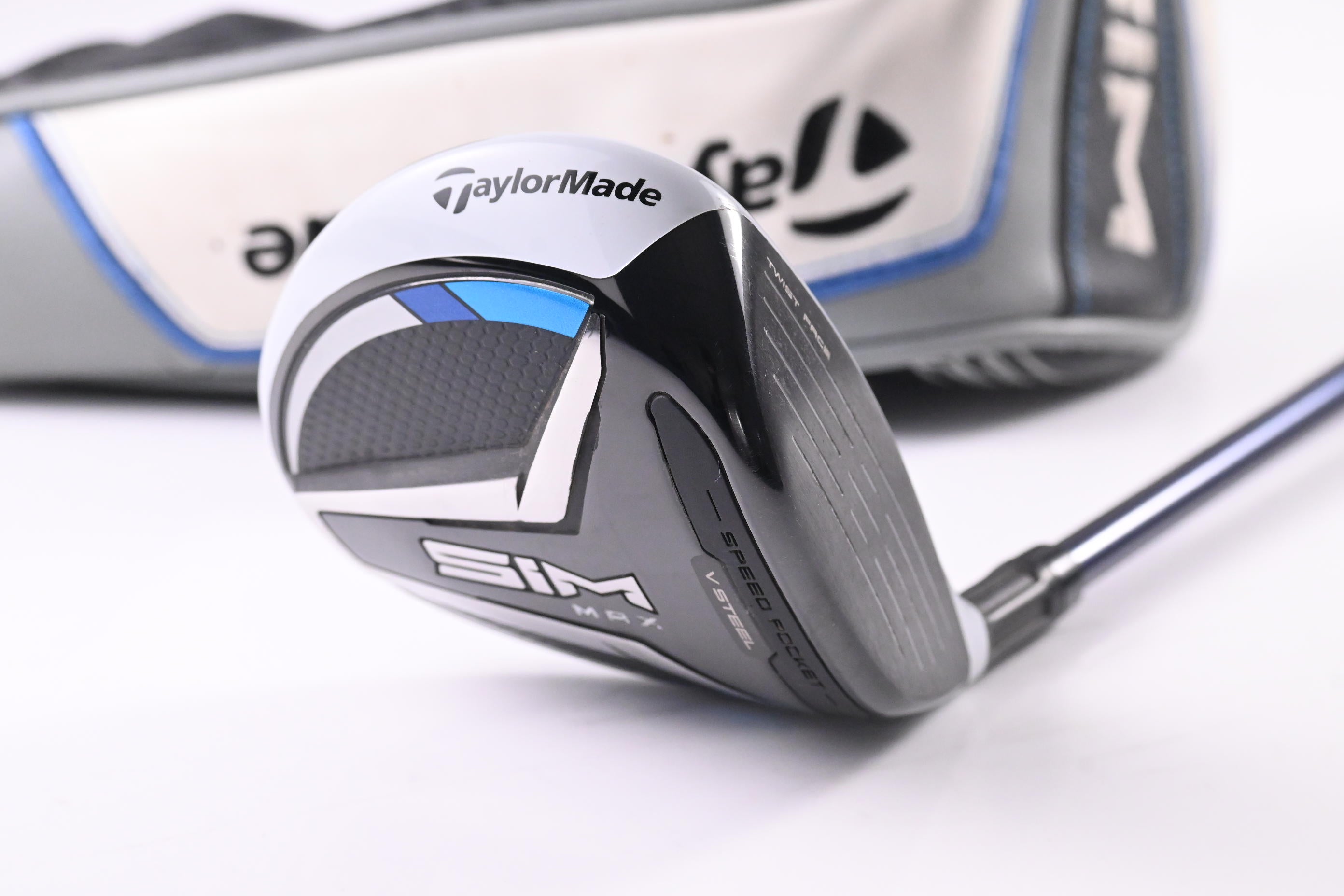 Taylormade SIM Max #3 Wood / 15 Degree / Stiff Flex Ventus Blue 6 Shaft