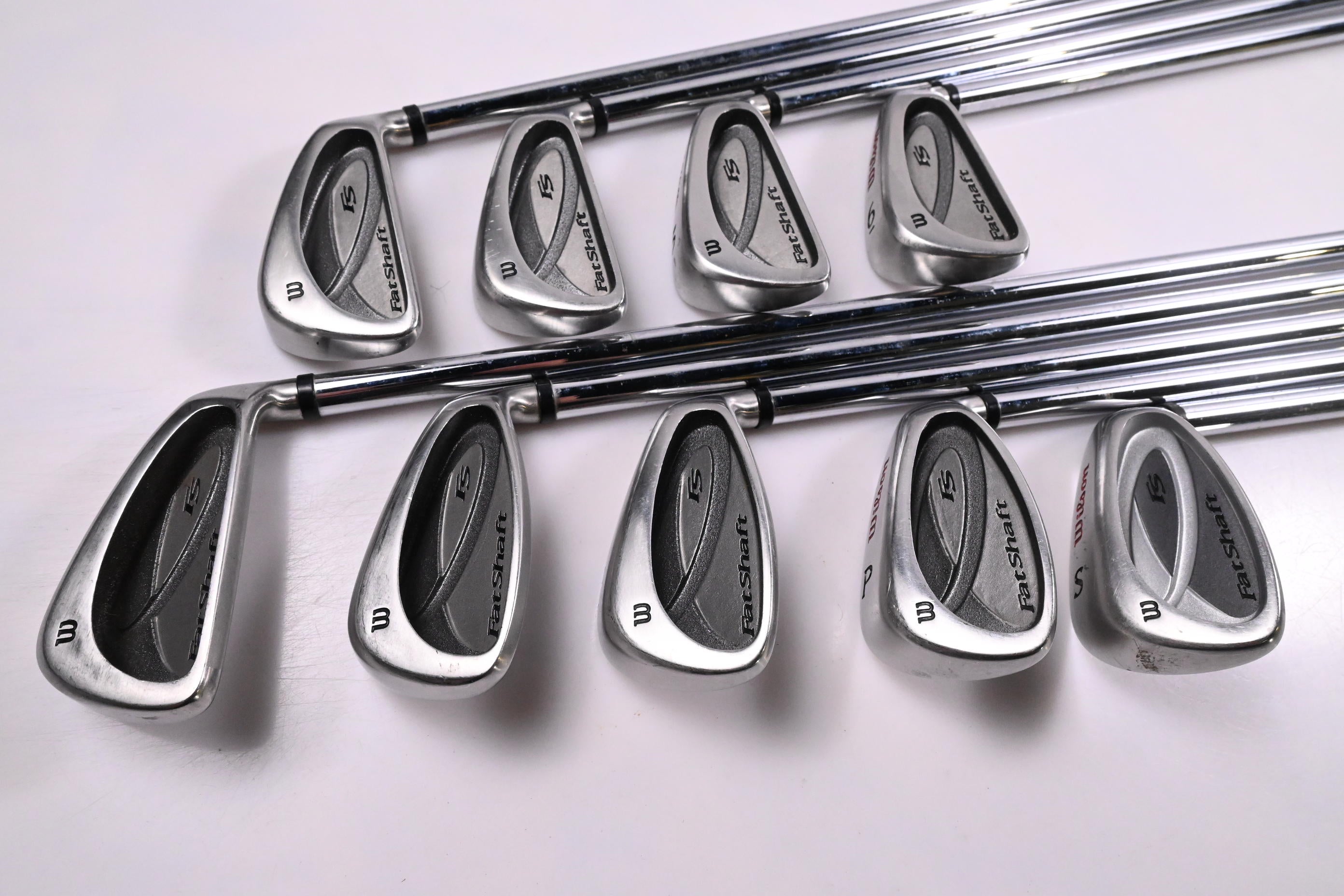 Wilson Fat Shaft Irons / 3-PW+SW / Regular Flex Wilson Fat Shafts