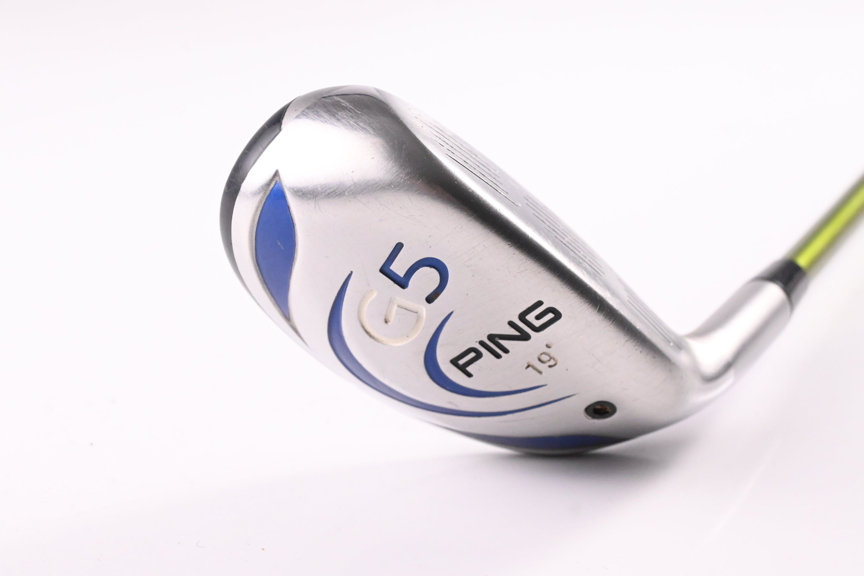 Ping G5 #3 Hybrid / 19 Degree / Stiff Flex Aldila NV Green 85 Shaft