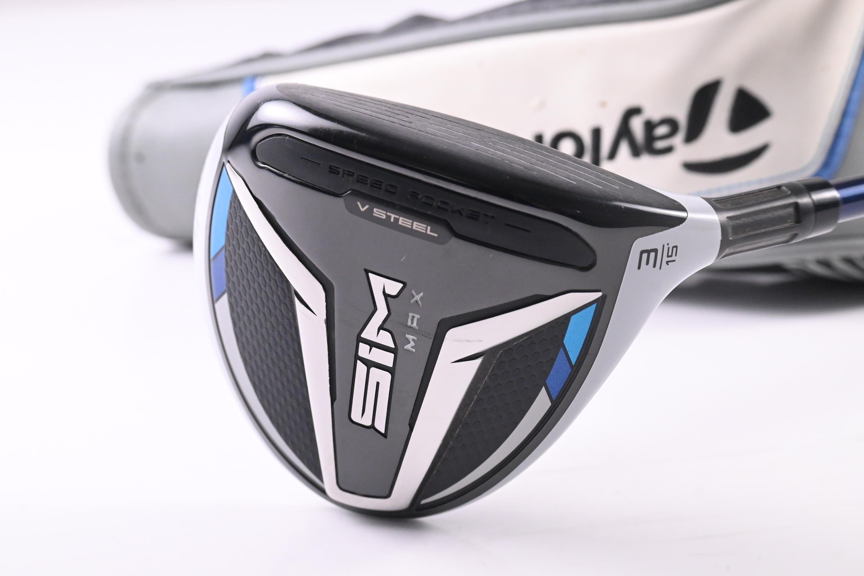 Taylormade SIM Max #3 Wood / 15 Degree / Stiff Flex Ventus Blue 6 Shaft