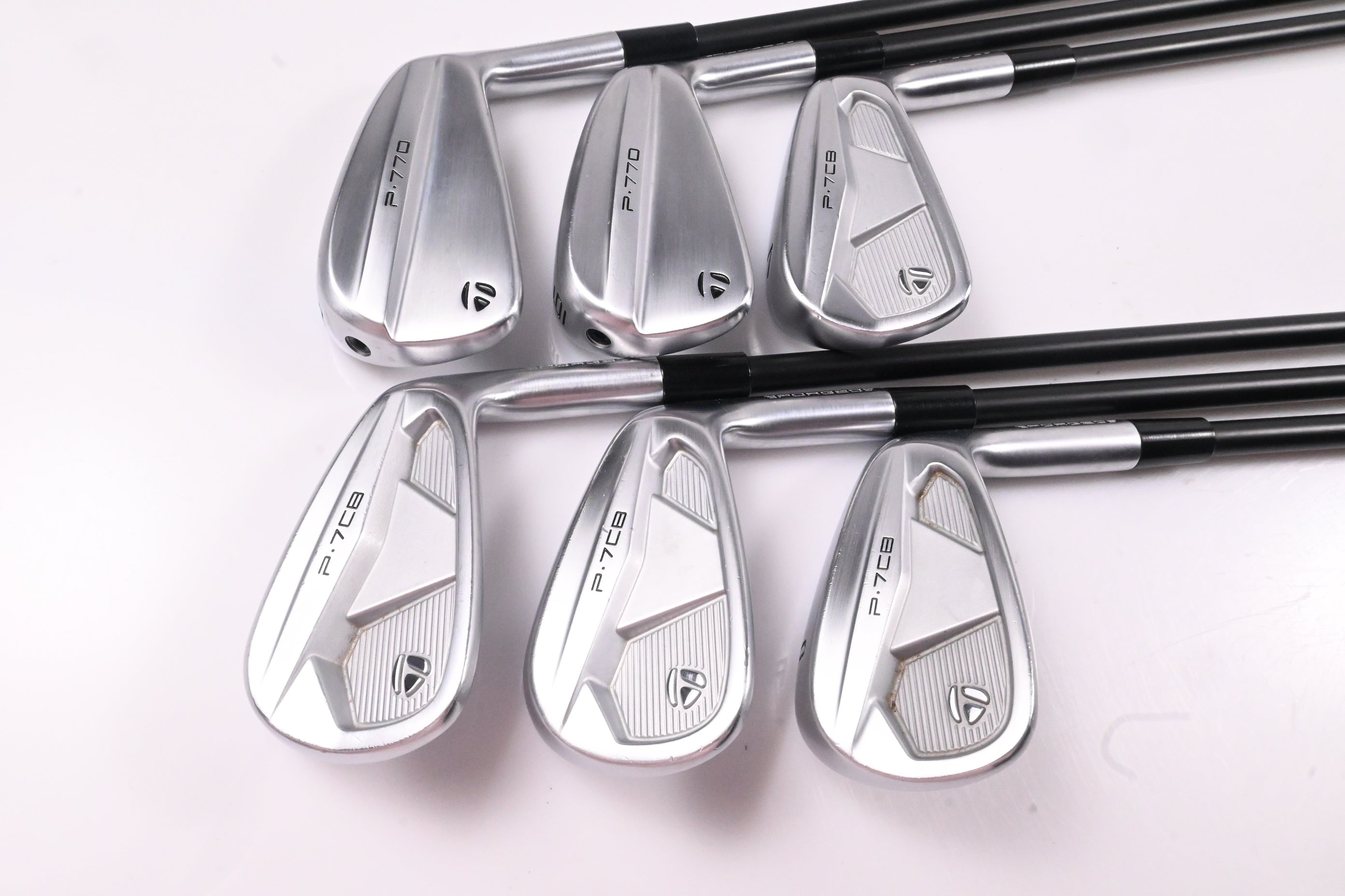 Taylormade P.770/P.7CB Irons / 5-PW / Regular Flex KBS MAX 65 Shafts