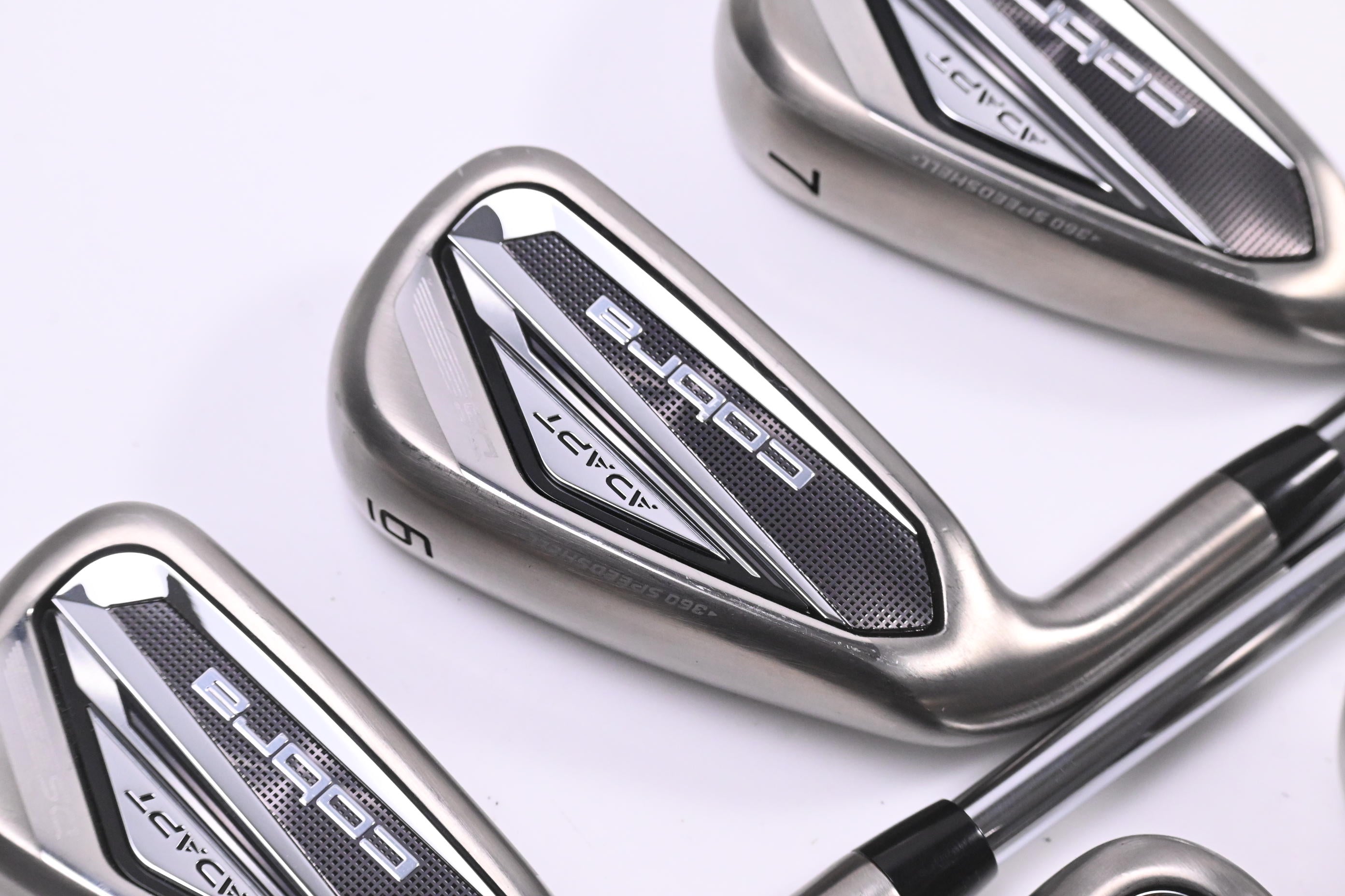 Left Hand Cobra DS-Adapt Irons / 5-PW+GW / Regular Flex KBS Tour Lite Shafts