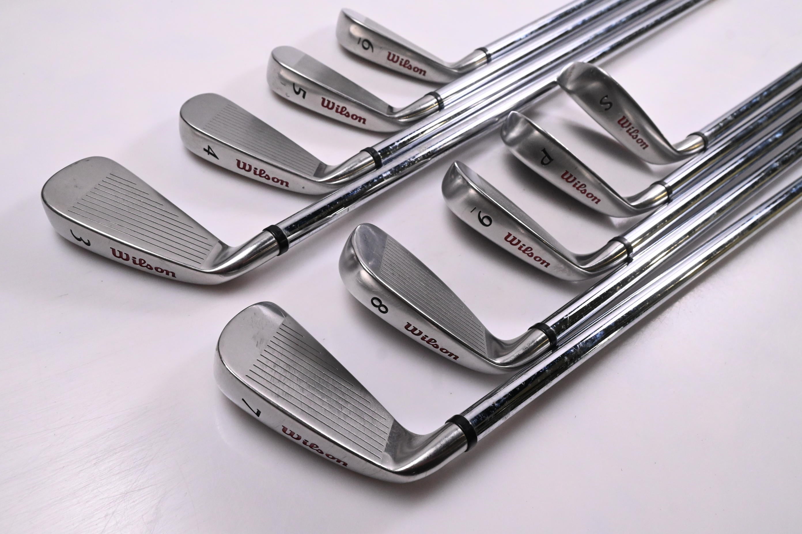 Wilson Fat Shaft Irons / 3-PW+SW / Regular Flex Wilson Fat Shafts