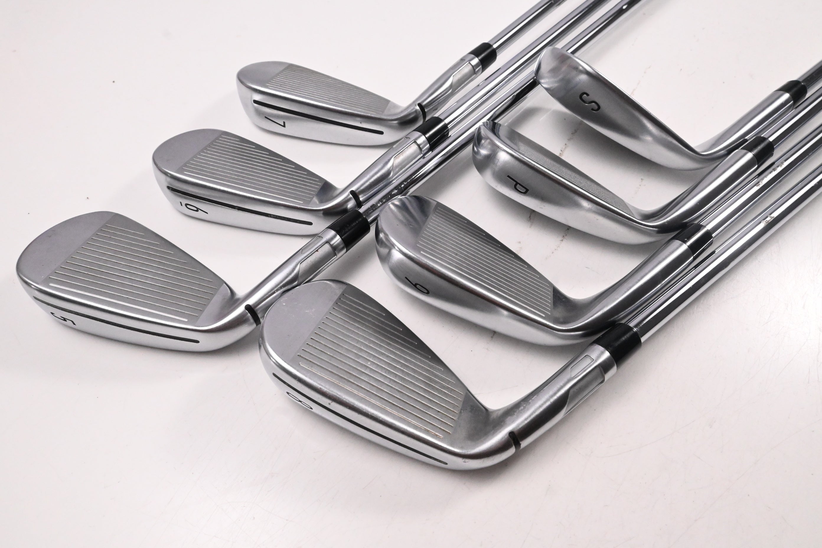 Taylormade Qi Irons / 5-PW+SW / Stiff Flex KBS Max MT 85 Shafts