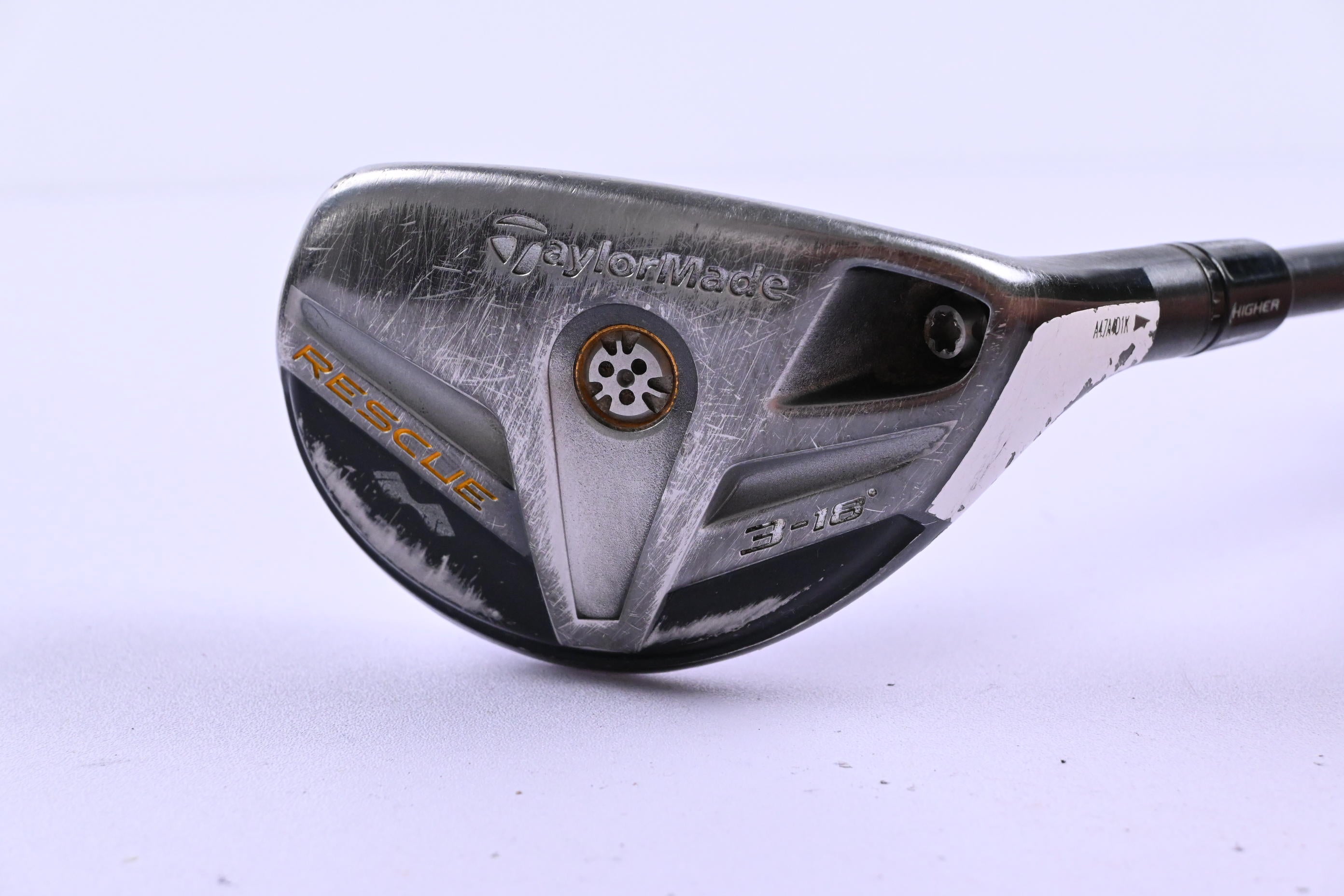 Taylormade Rescue 11 #3 Hybrid / 18 Degree / Stiff Flex Aldila RIP 65 Shaft