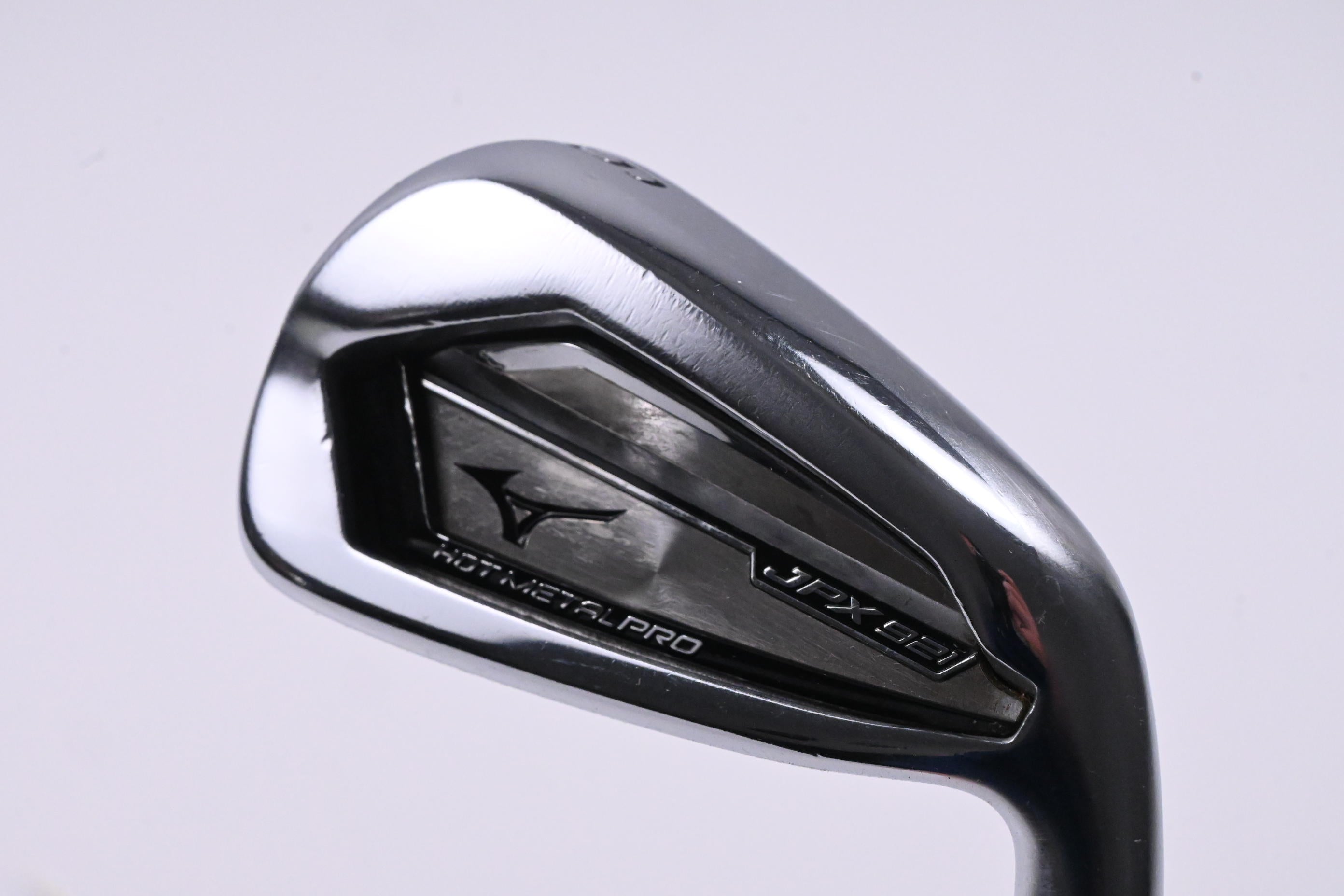 Mizuno JPX 921 Hot Metal Pro #6 Iron / Stiff Fkex AMT White S300 Shaft