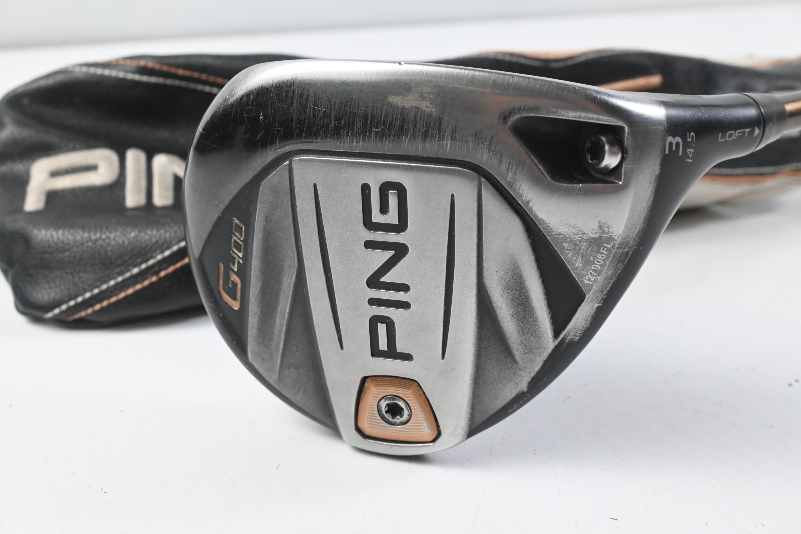 Ping G400 #3 Wood / 14.5 Degree / Regular Flex Ping Alta CB 65 Shaft