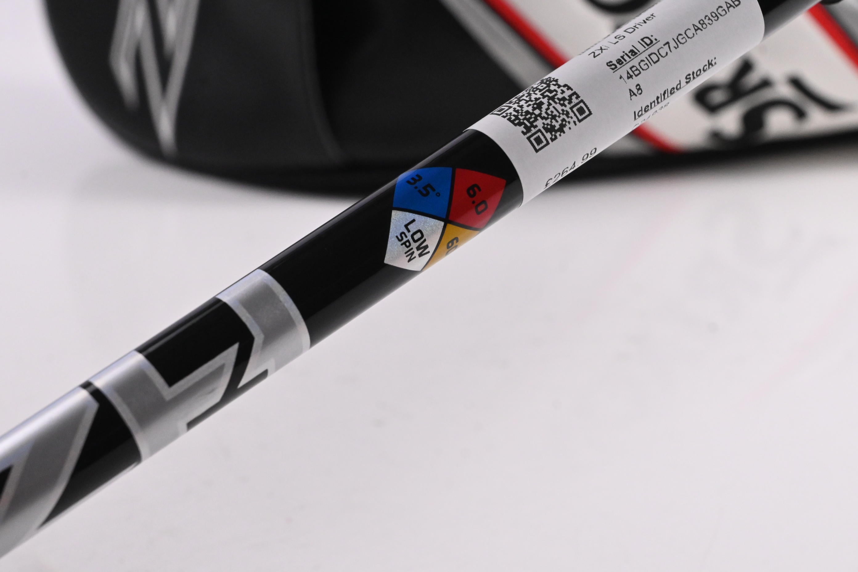 Srixon ZXi LS Driver / 9 Degree / Stiff Flex HZRDUS GEN4 Black 60 Shaft