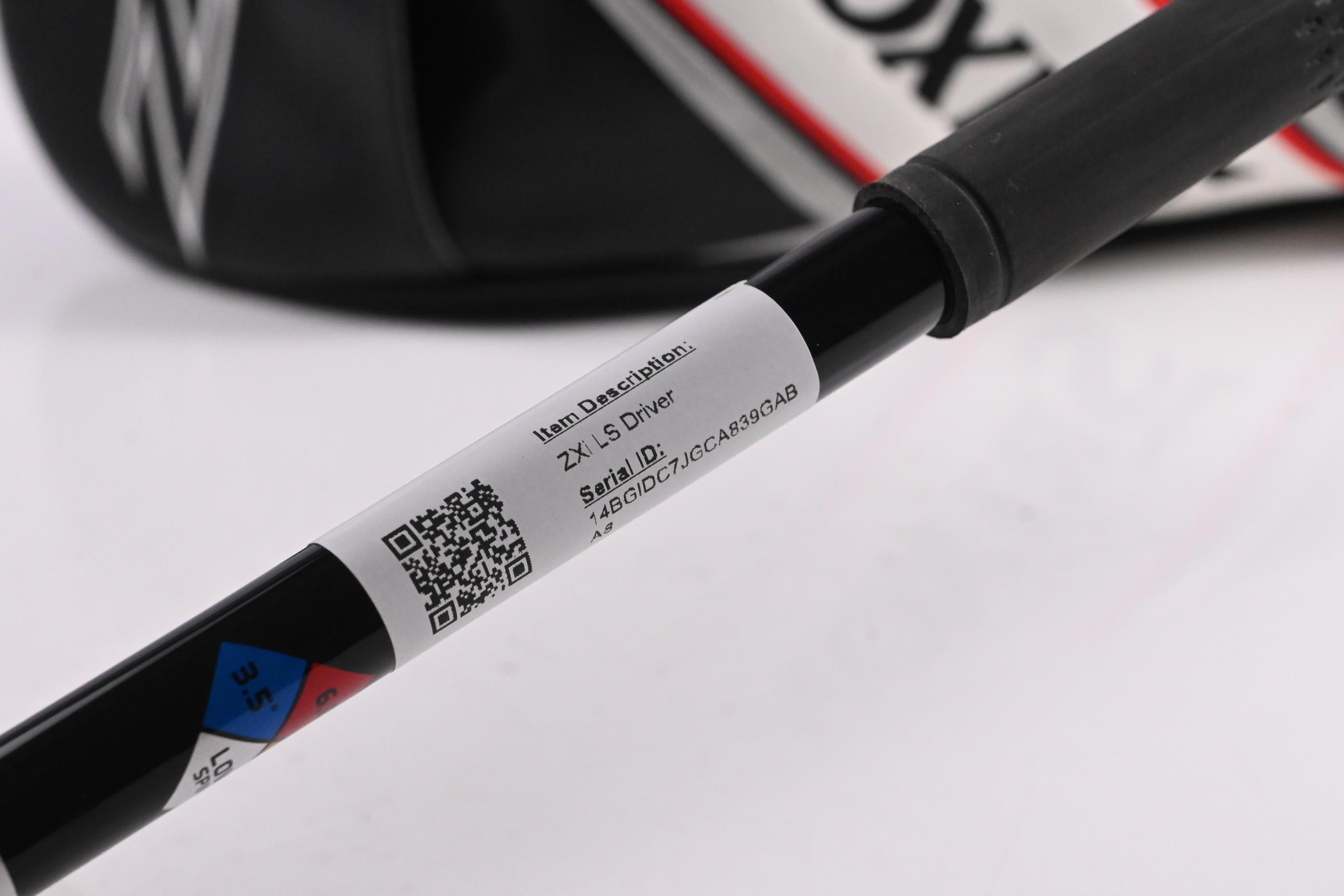 Srixon ZXi LS Driver / 9 Degree / Stiff Flex HZRDUS GEN4 Black 60 Shaft