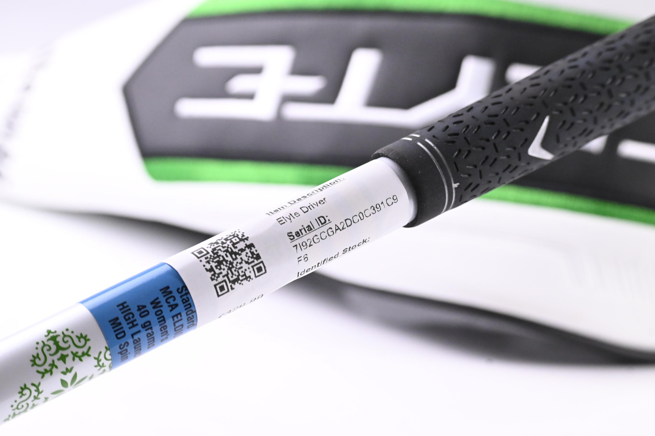 Ladies Callaway Elyte Driver / 10.5 Degree / Ladies Flex ELDIO 40 Shaft