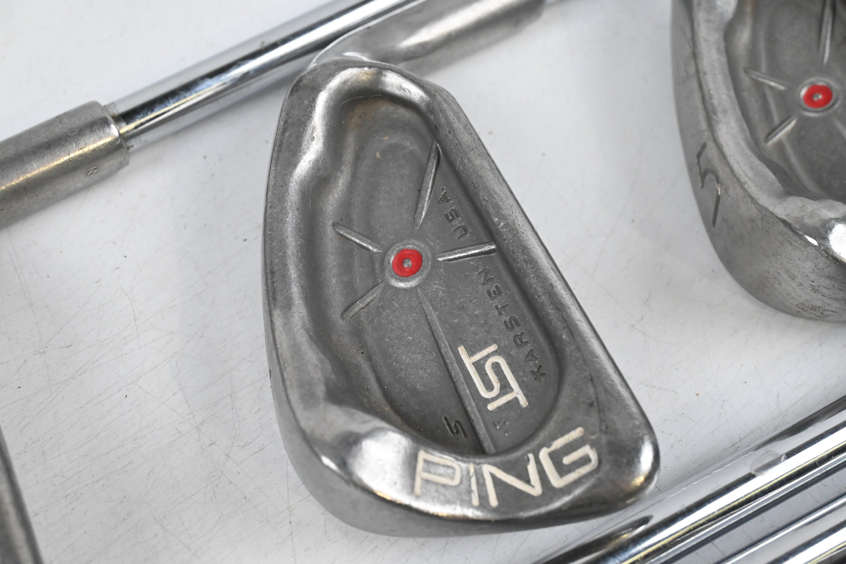 Ping ISI Irons / 3-9i / Red Dot / Stiff Flex Rifle Precision Shafts