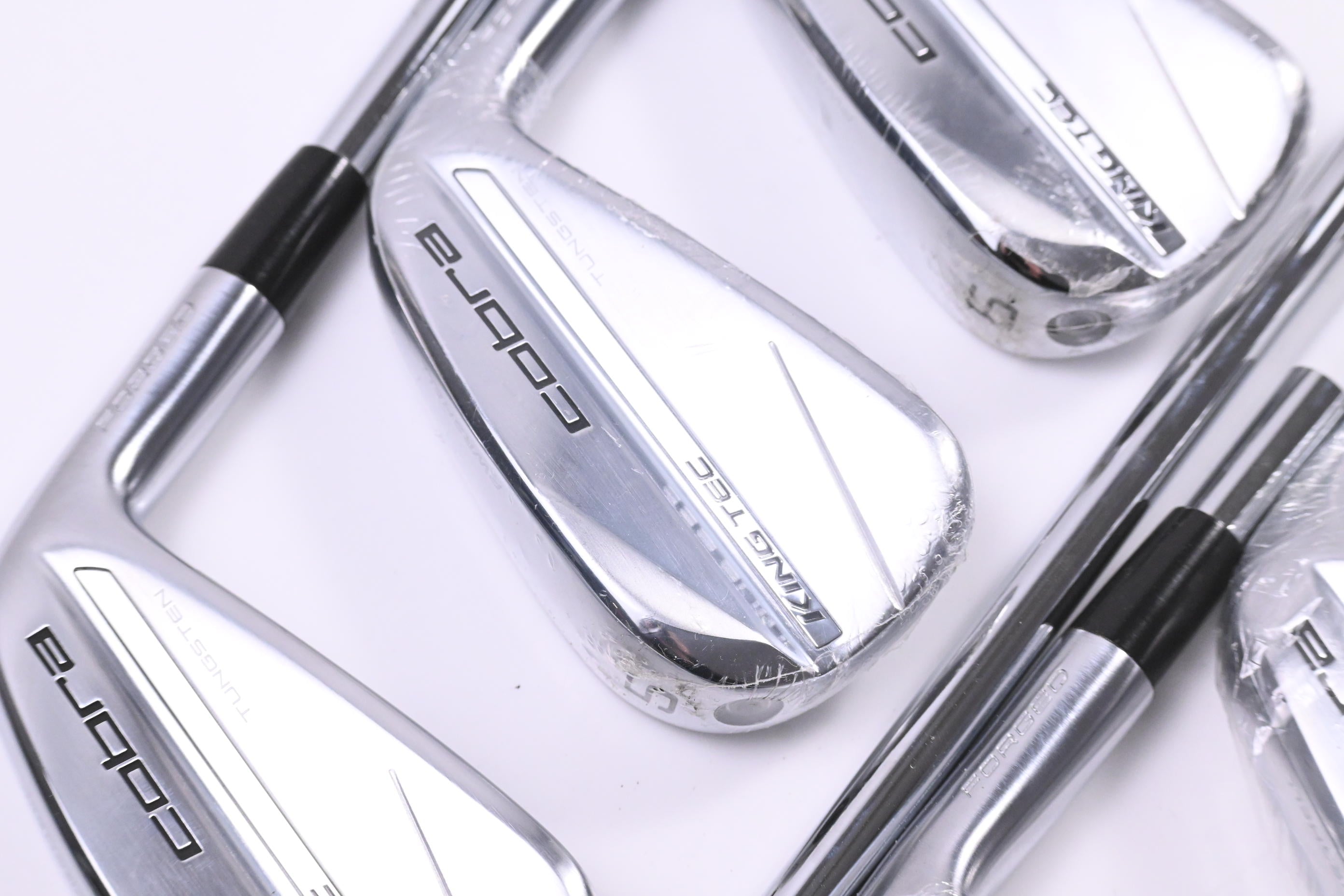 Cobra King Tec 2025 Irons / 4-PW / Stiff Flex KBS $-Taper Lite Shafts