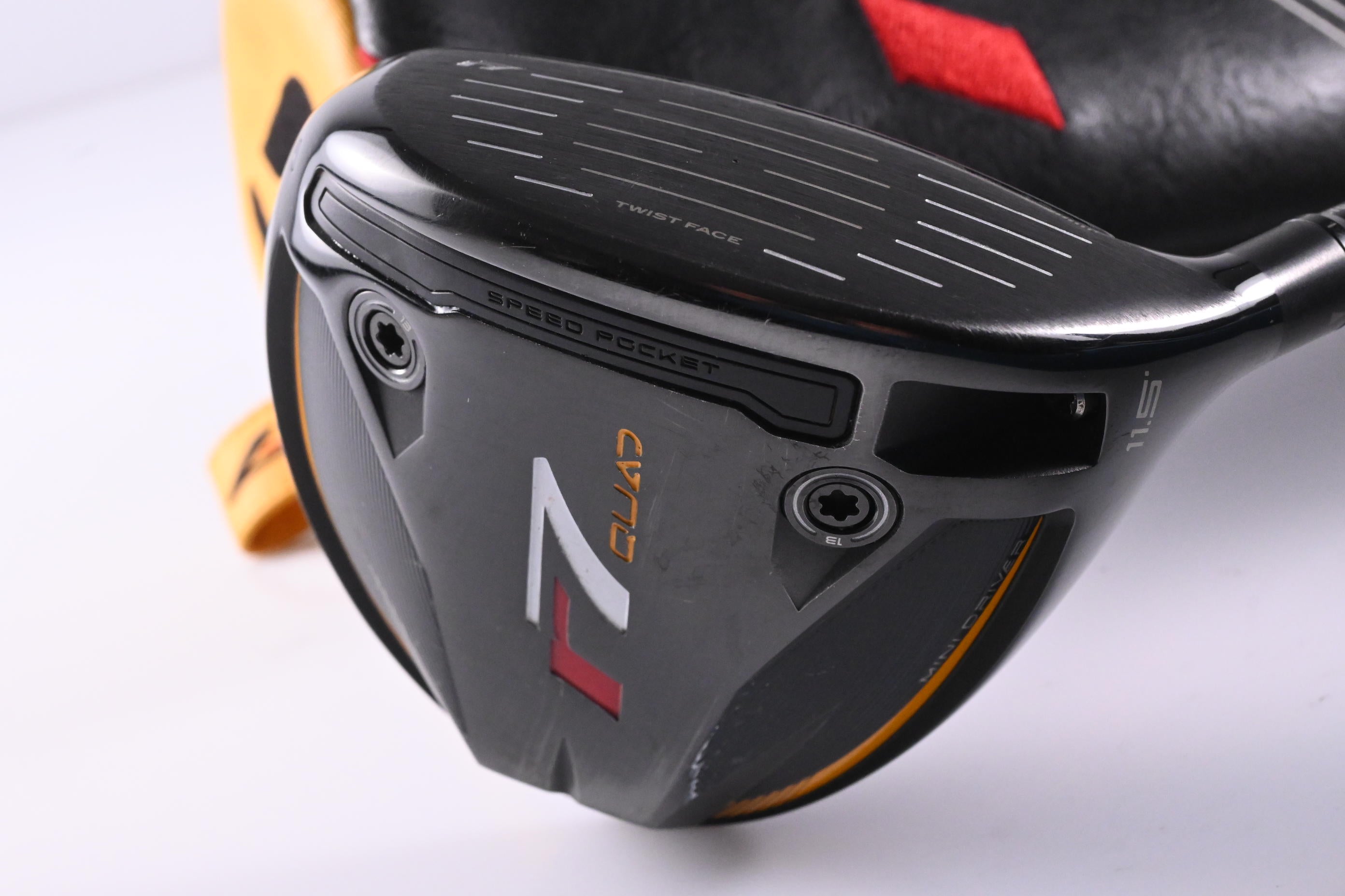 Taylormade R7 Quad Mini Driver / 11.5 Degree / Stiff Flex Fujikura Speeder MD 6