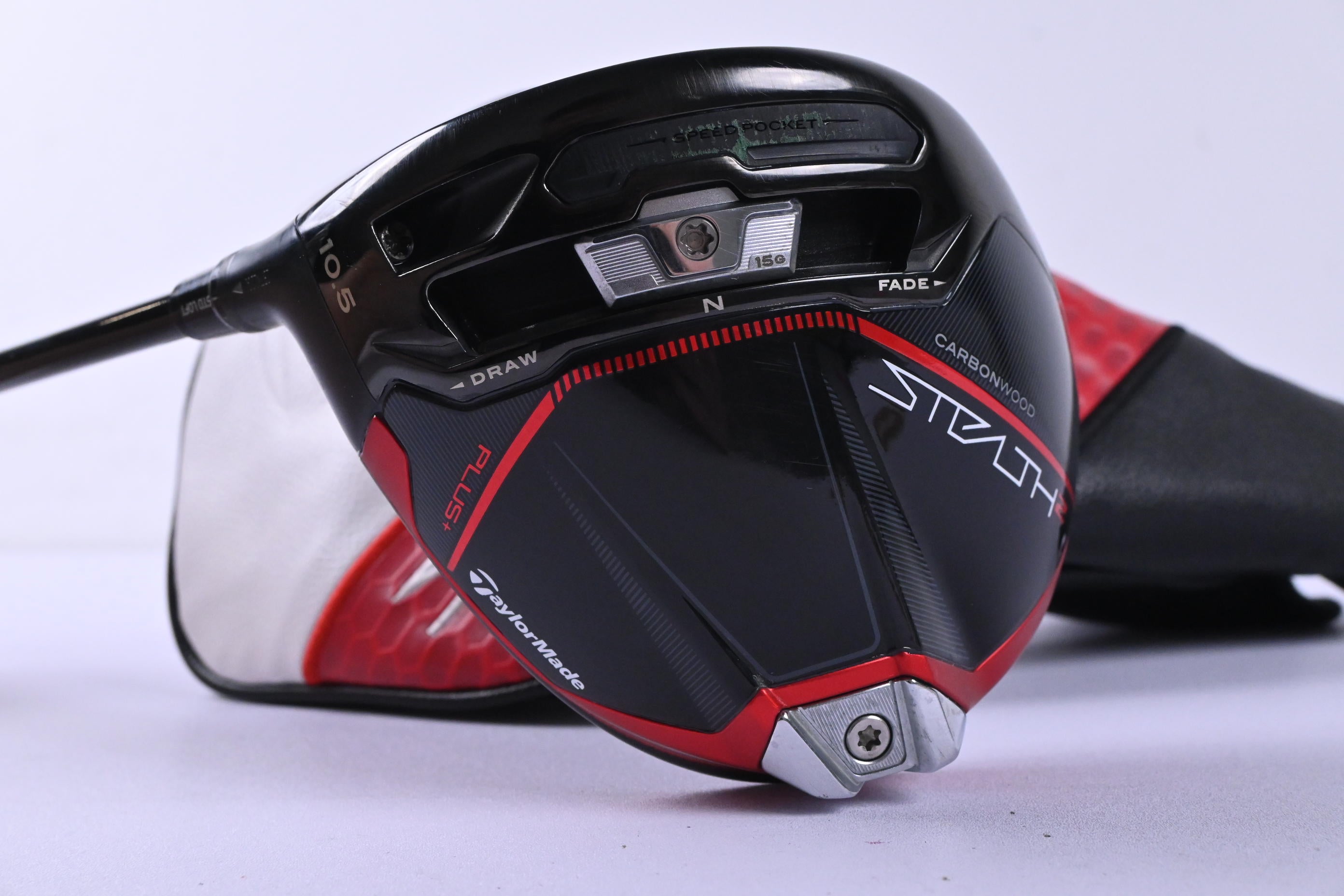 Left Hand Taylormade Stealth 2 Plus Driver / 10.5 Degree / Regular Flex Red 60