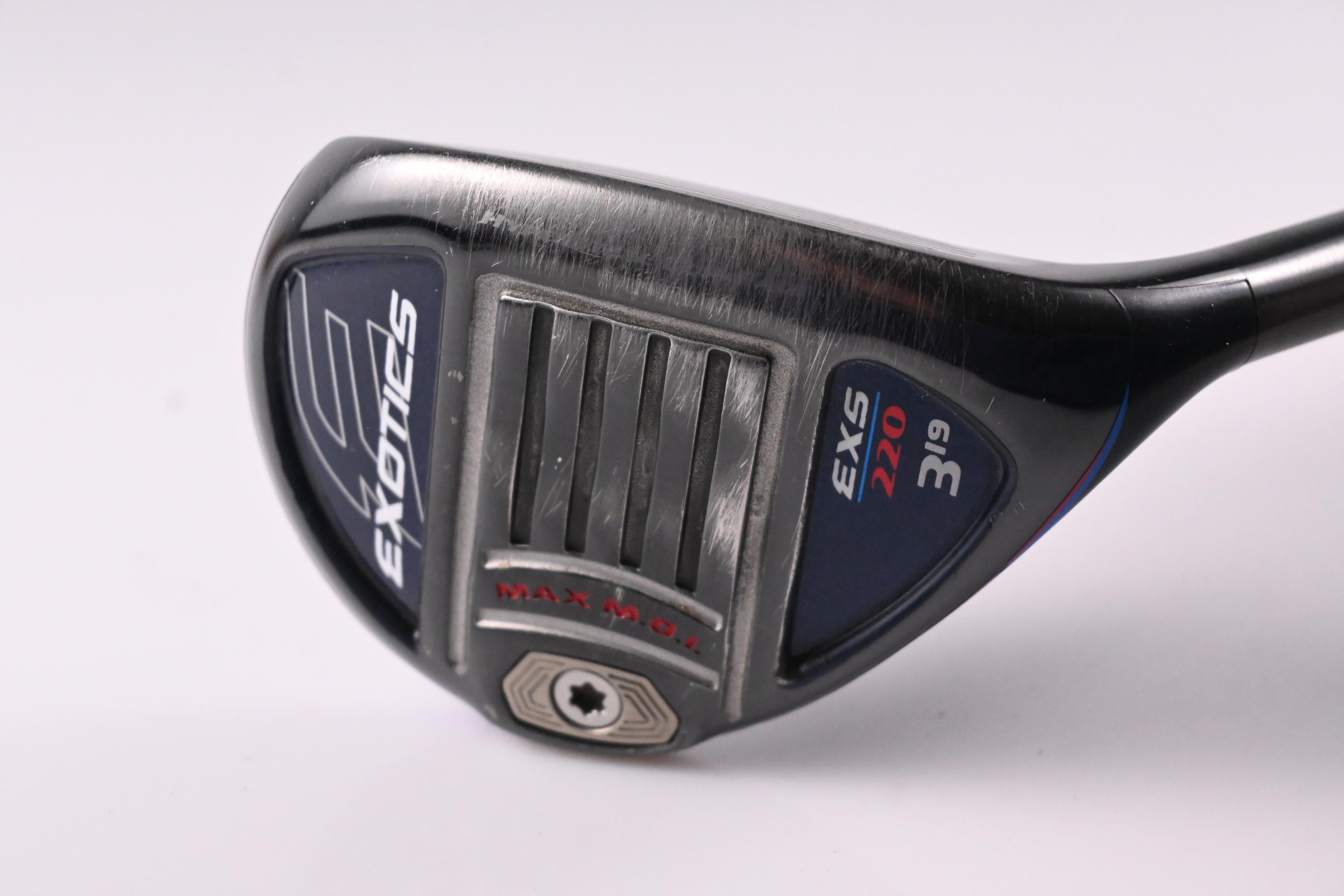 Tour Edge EXS 220 #3 Hybrid / 19 Degree / Regular Flex KBS TGI 70 Shaft