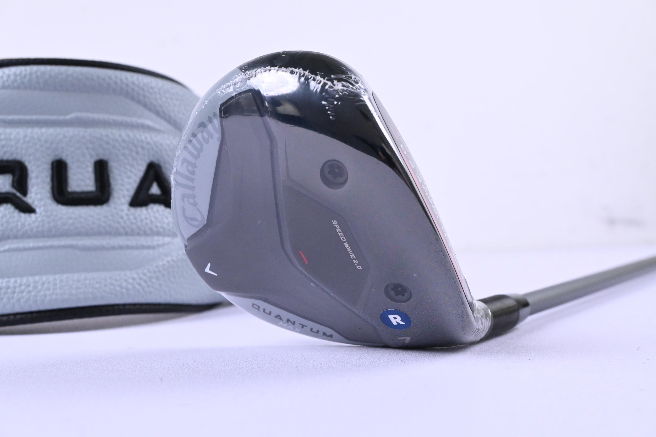 Callaway Quantum Max #7 Wood / 21 Degree / Regular Flex Denali Frost Silver 60
