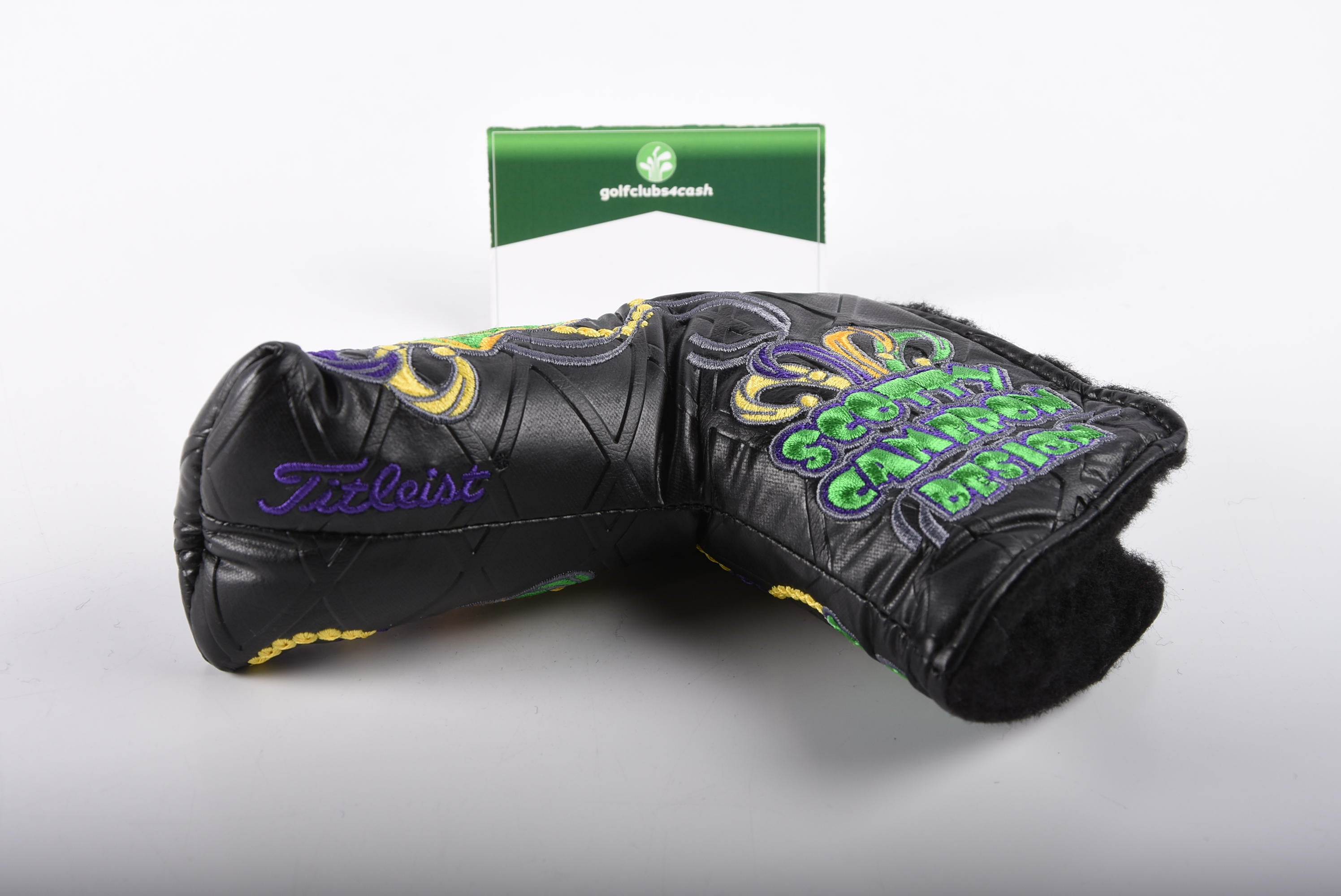 Scotty Cameron 2014 Mardi Gras Putter Cover / Blade / Black