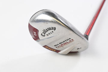 Callaway Big Bertha Diablo #4 Hybrid / 24 Degree / Senior Flex Callaway 55 Shaft
