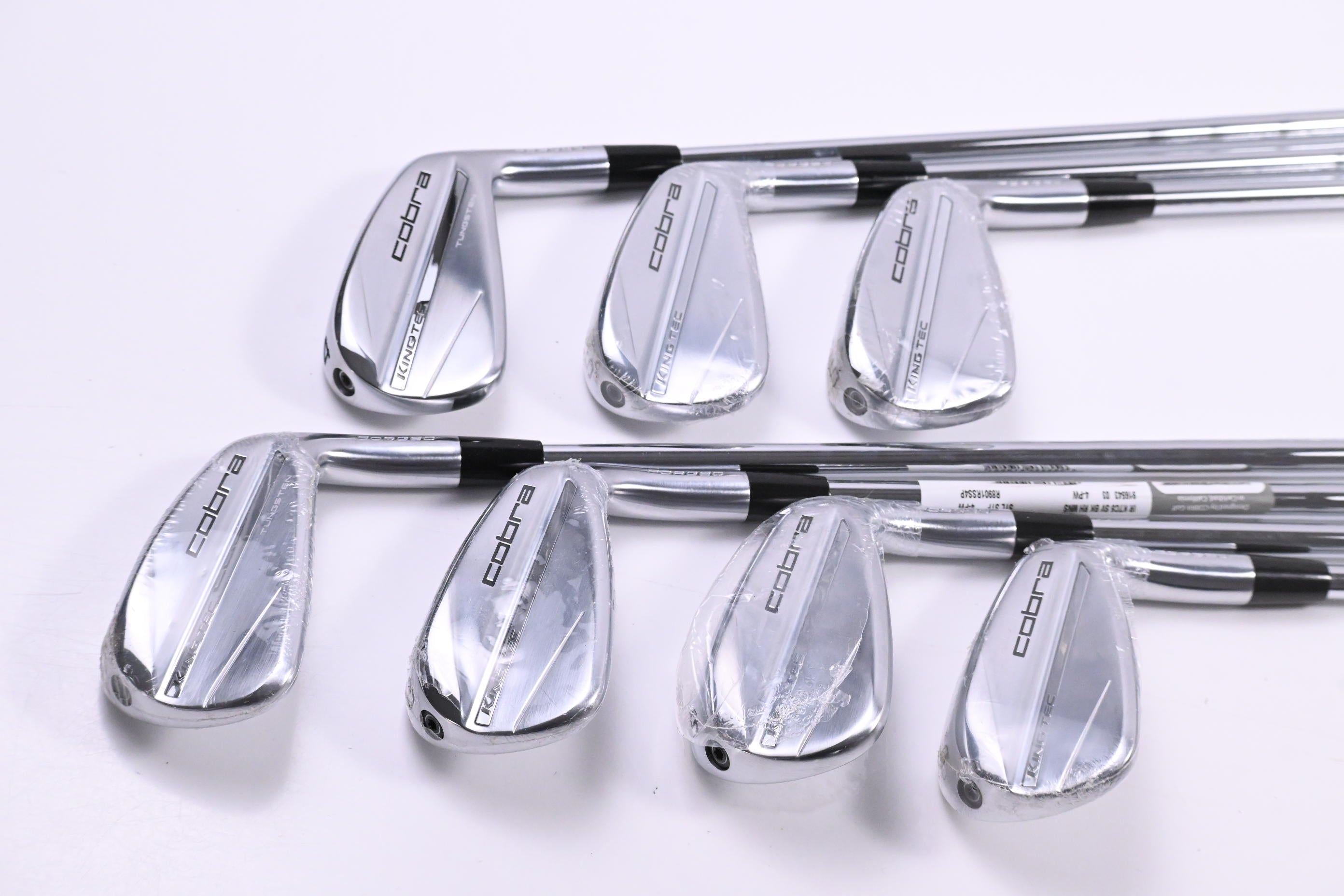 Cobra King Tec 2025 Irons / 4-PW / Stiff Flex KBS $-Taper Lite Shafts