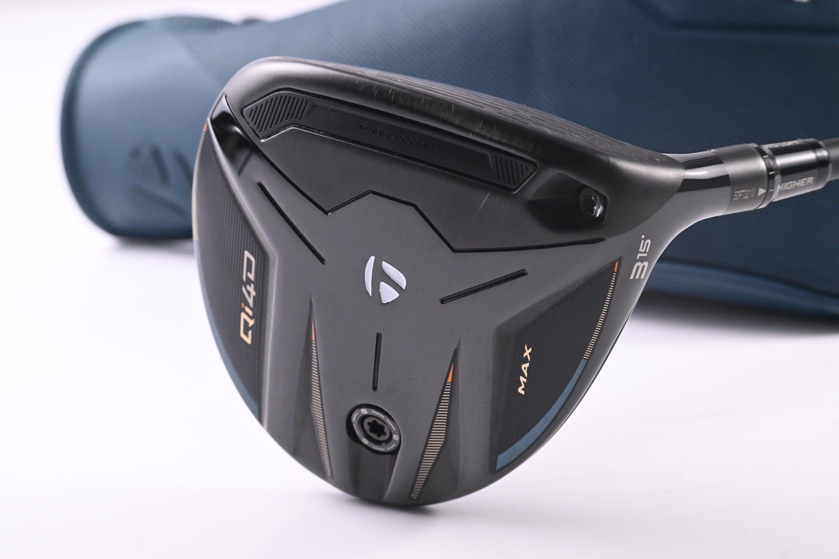 Taylormade Qi4D #3 Wood / 15 Degree / Regular Flex Reax 55 Shaft