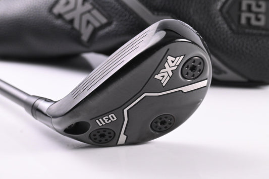 Left Hand PXG 0311 Black Ops #4 Hybrid / 22 Degree / Regular Flex Steel Fiber