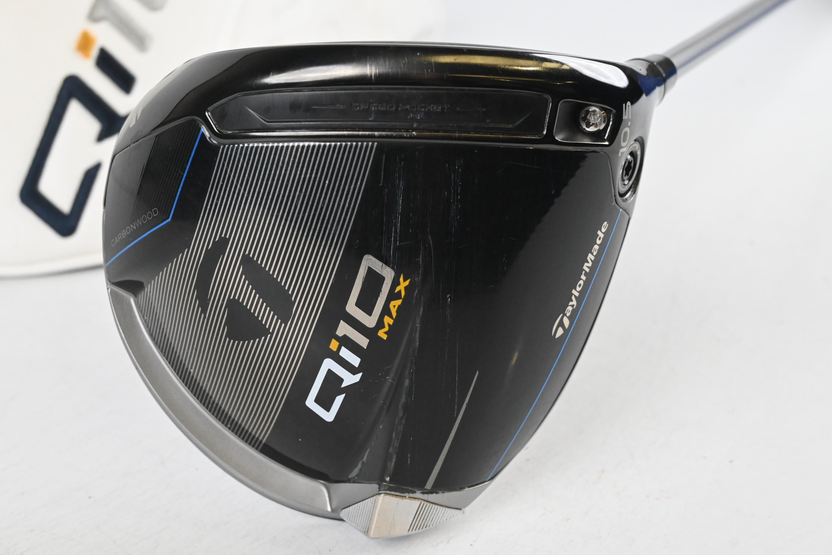 Taylormade Qi10 Max Driver / 10.5 Degree / Stiff Flex Speeder NX TCS 50 Shaft
