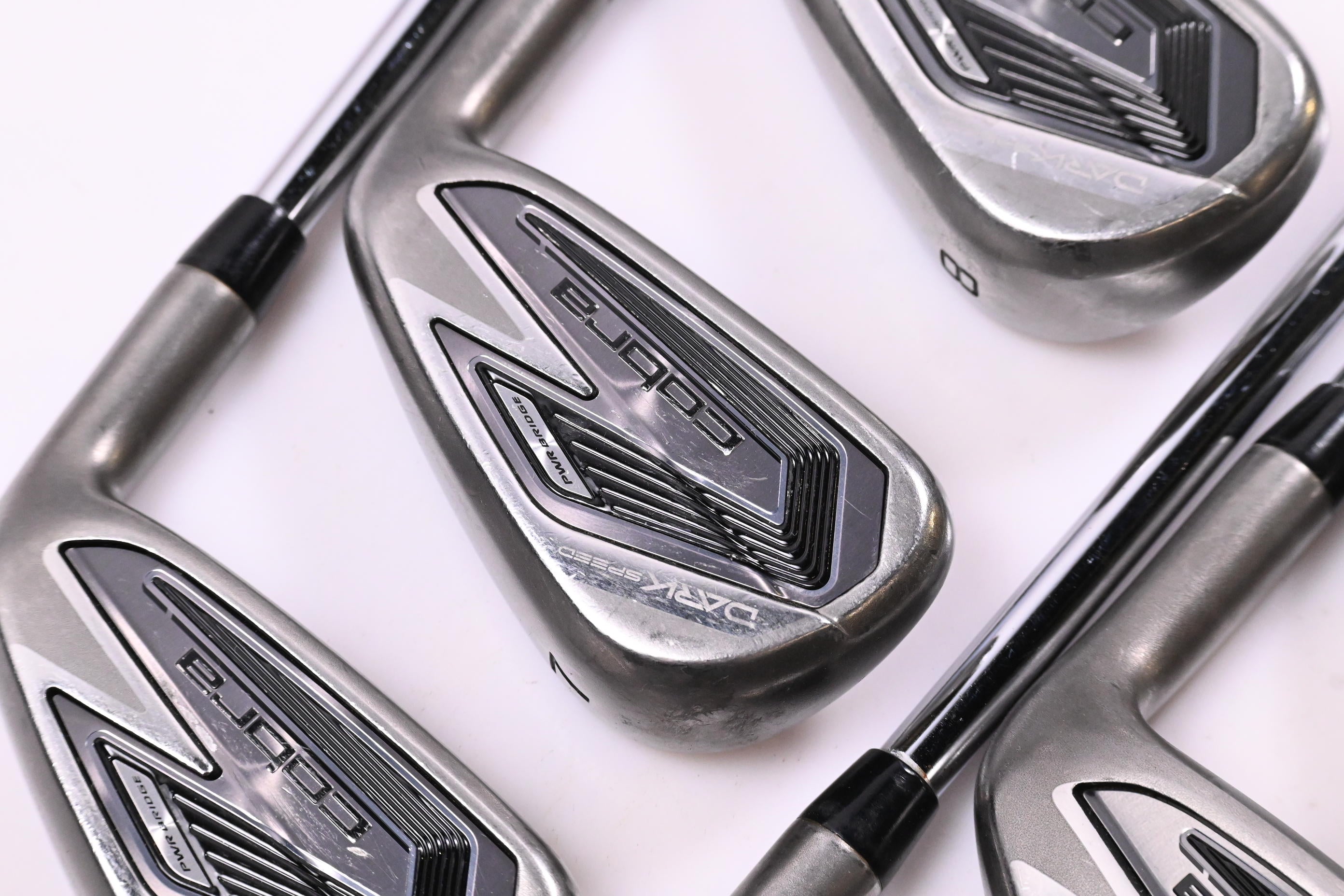 Cobra Darkspeed Irons / 6-PW+GW / Regular Flex Cobra Shafts