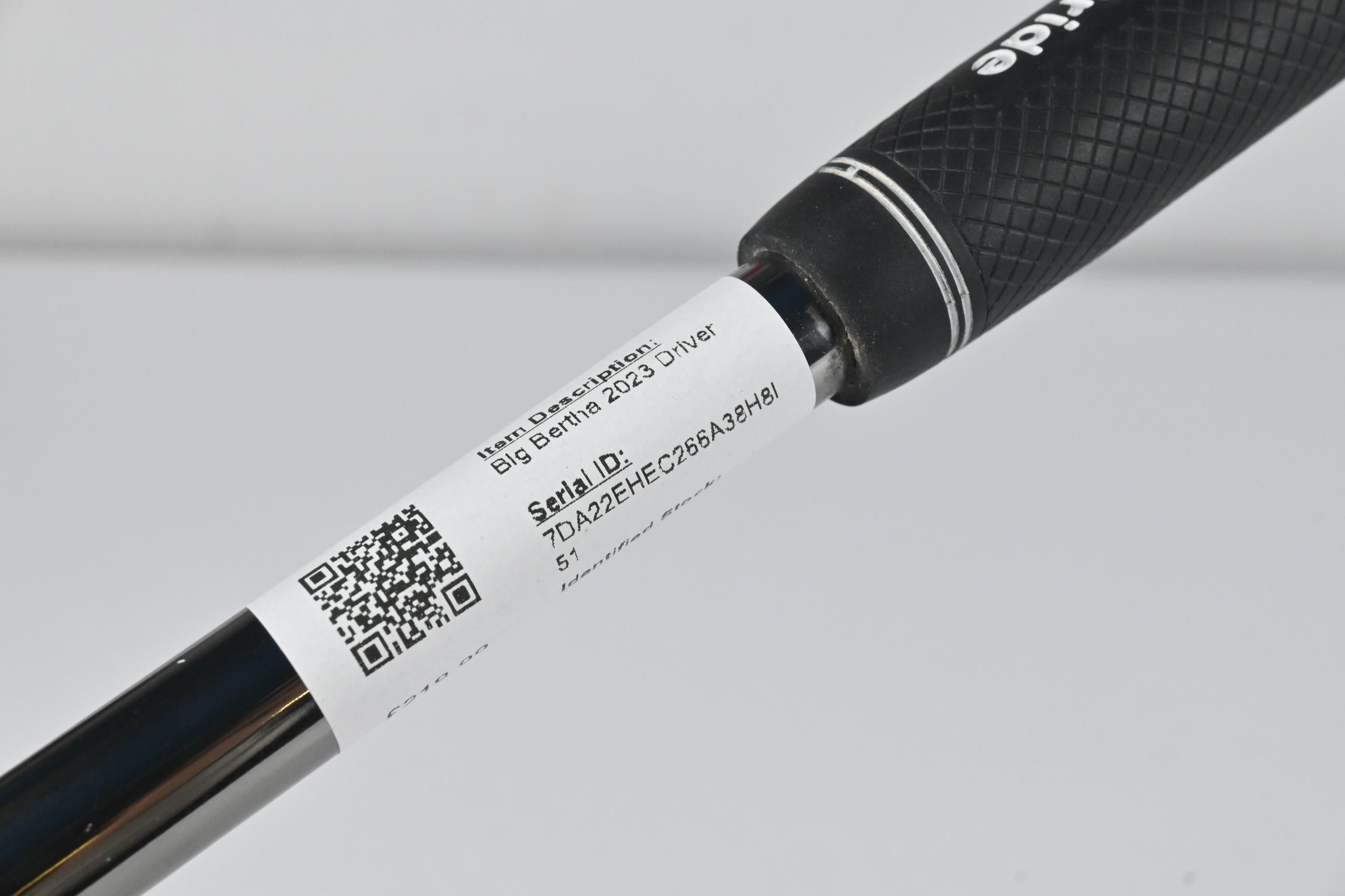 Ladies Callaway Big Bertha 2023 Driver / 9 Degree / Ladies Flex RCH 40 Shaft