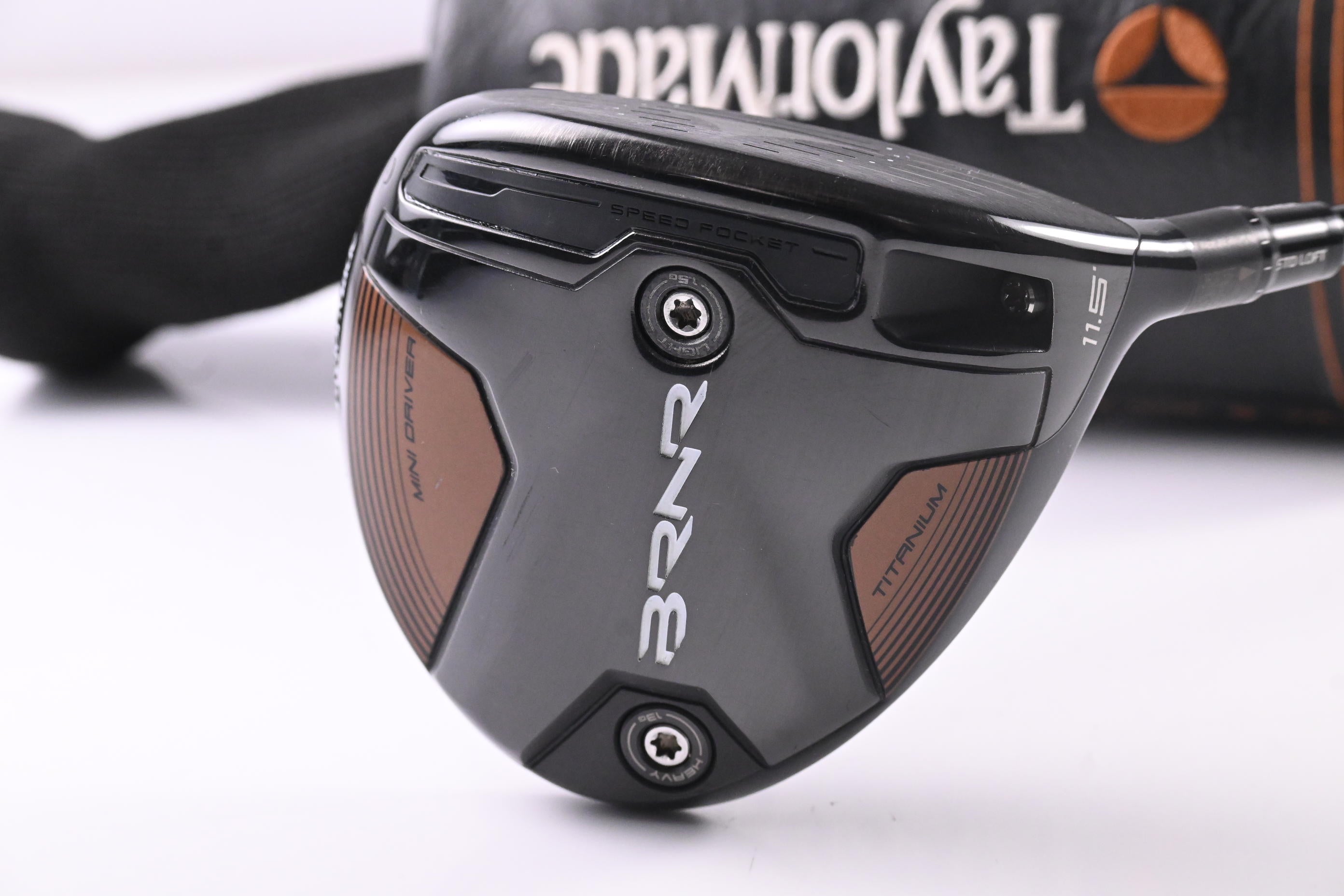 Taylormade BRNR Mini Driver / 11.5 Degree / Stiff Flex Proforce 65 M40X Shaft