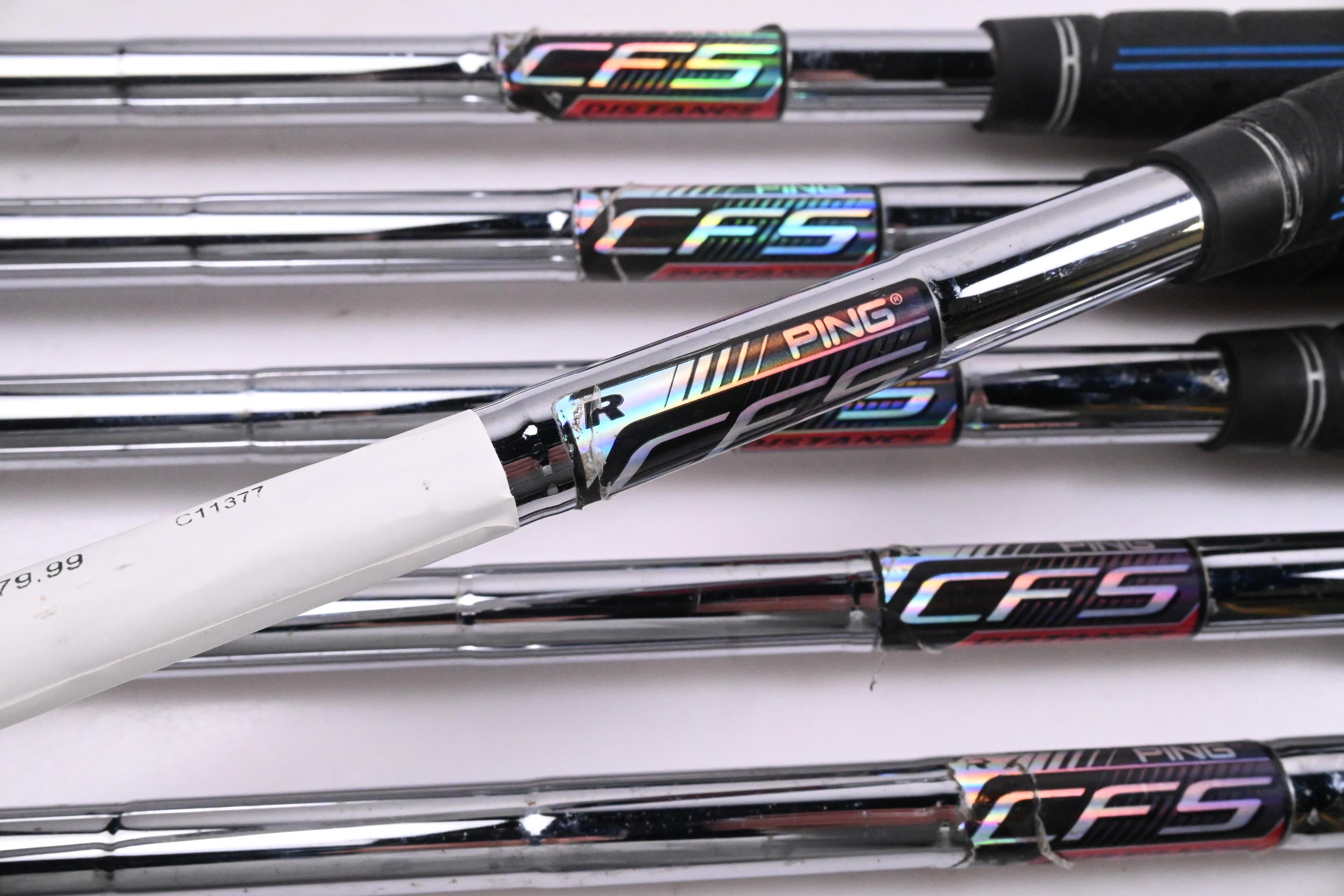 Ping GMax Irons / 4-9i / Yellow Dot / Regular Flex Ping CFS Distance Shafts