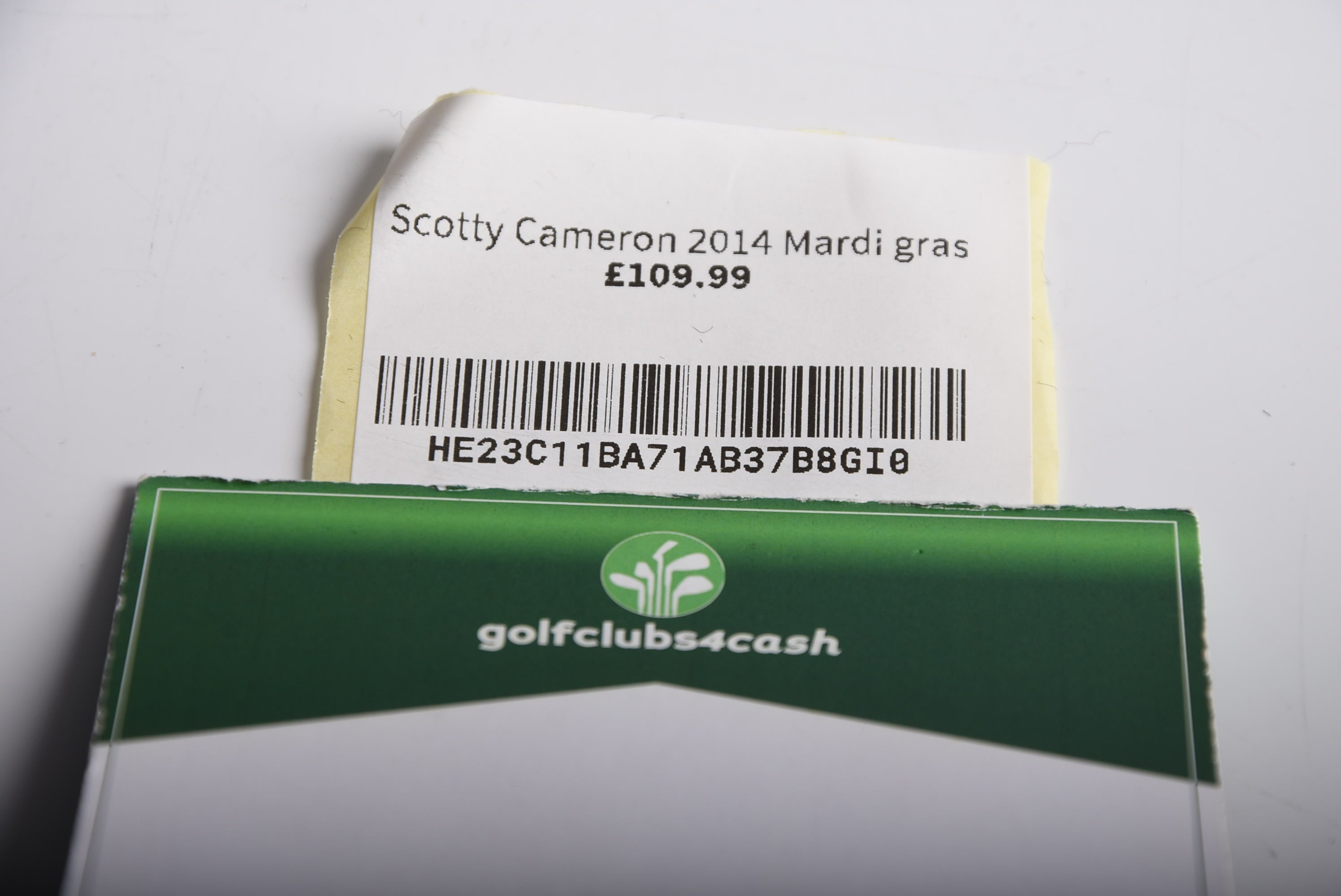 Scotty Cameron 2014 Mardi Gras Putter Cover / Blade / Black