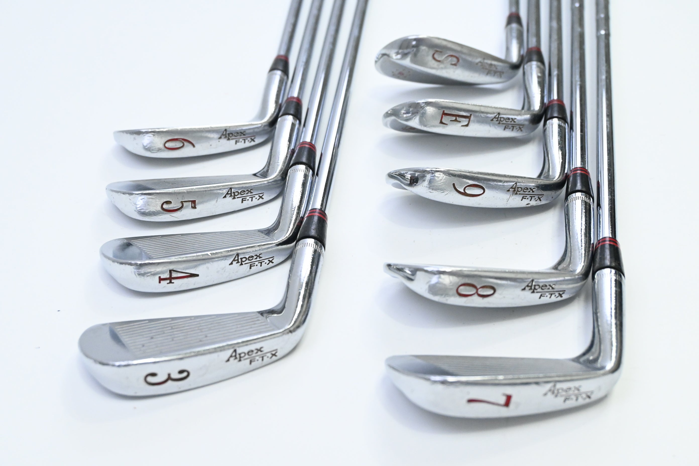 Ben Hogan Apex FTX Irons / 3-EW+SW / Stiff Flex Ben Hogan Apex 3 Shafts