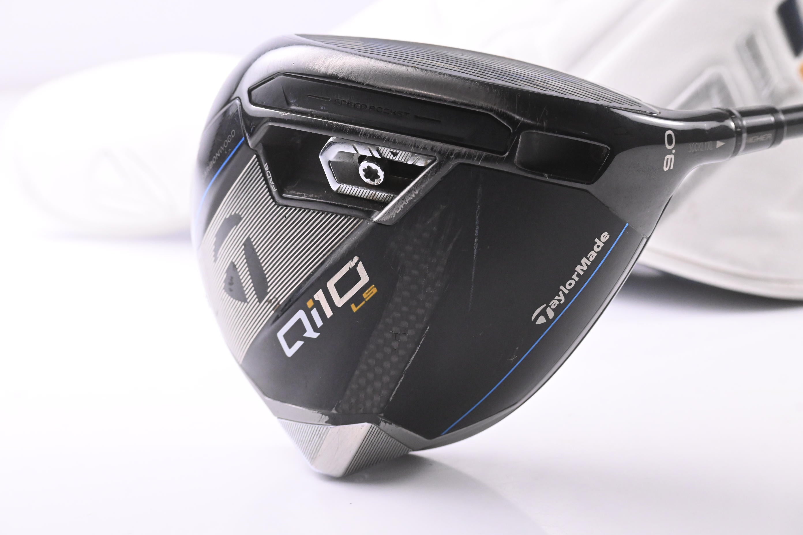 Taylormade Qi10 LS Driver / 9 Degree / Stiff Flex Mitsubishi Kai'li Blue 60