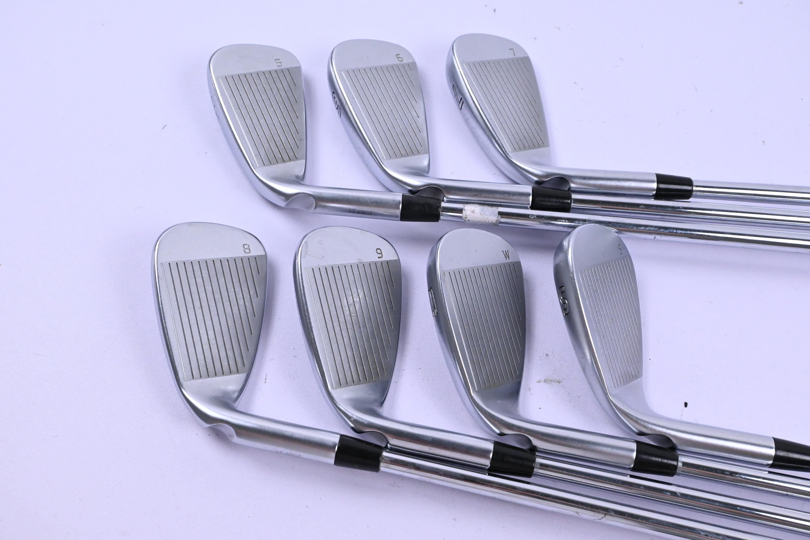 Ping G410 Irons / 5-PW+SW / Black Dot / Regular Plus Flex Project X LZ 115 Shafts