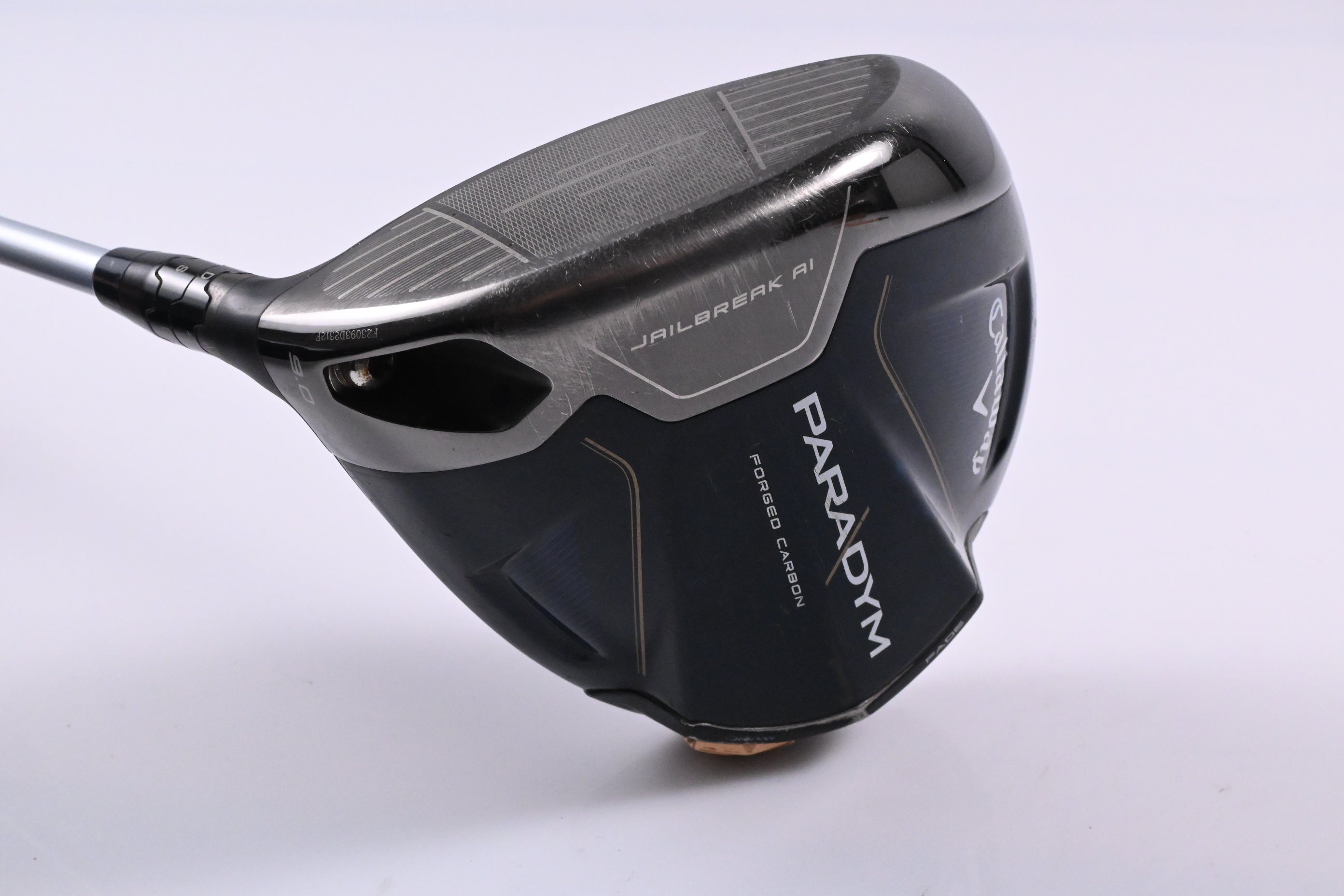 Left Hand Callaway Paradym Driver / 9 Degree / Regular Flex HZRDUS T800 Blue 55