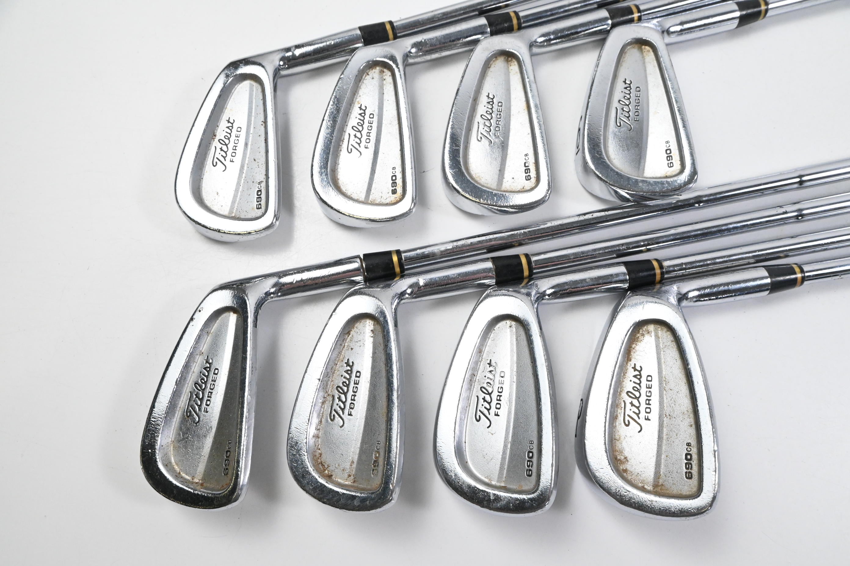 Titleist 690CB Irons / 3-PW / Stiff Flex Dynamic Gold S300 Shafts