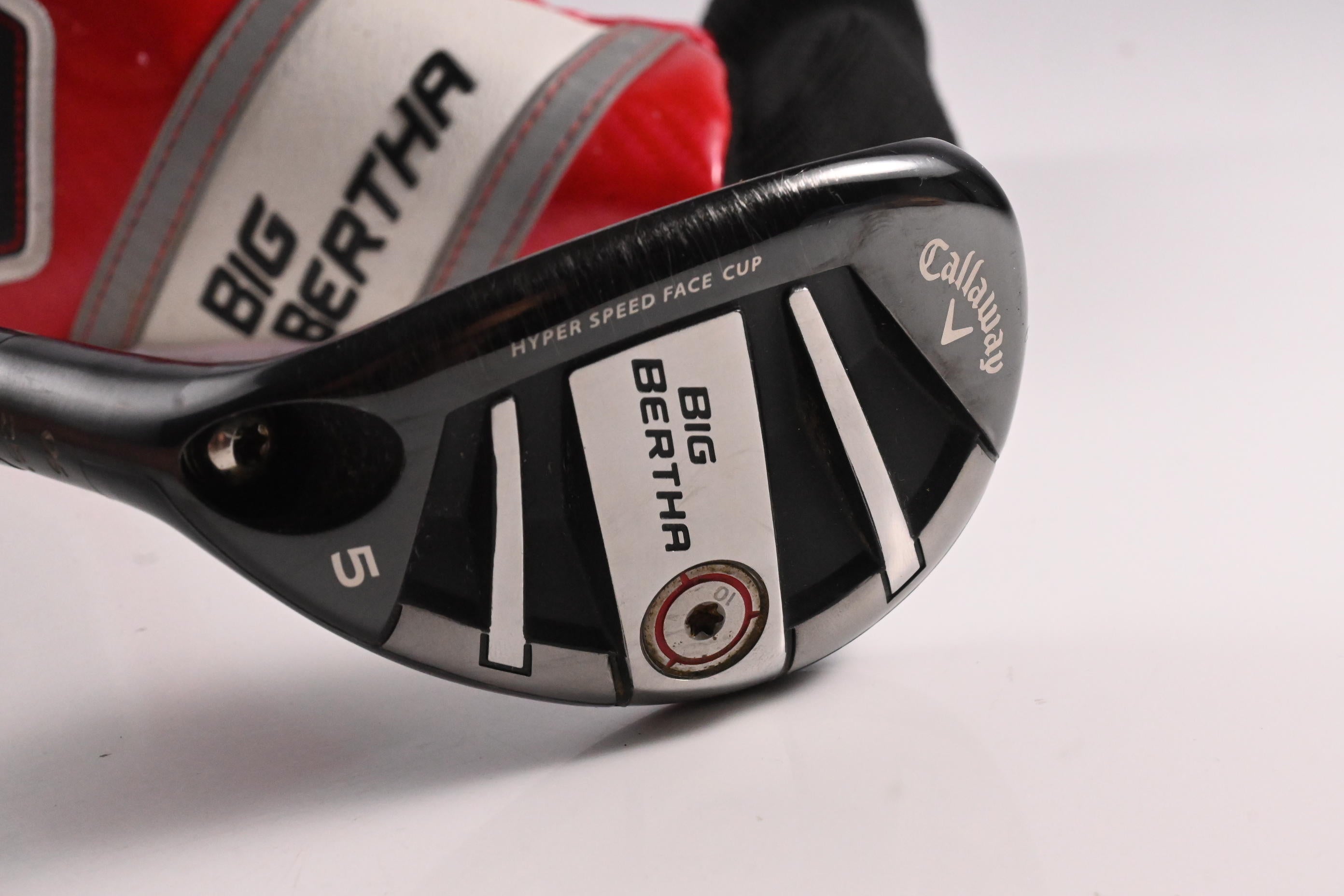 Left Hand Callaway Big Bertha OS 2017 #5 Hybrid / 25 Degree / Regular Flex Shaft