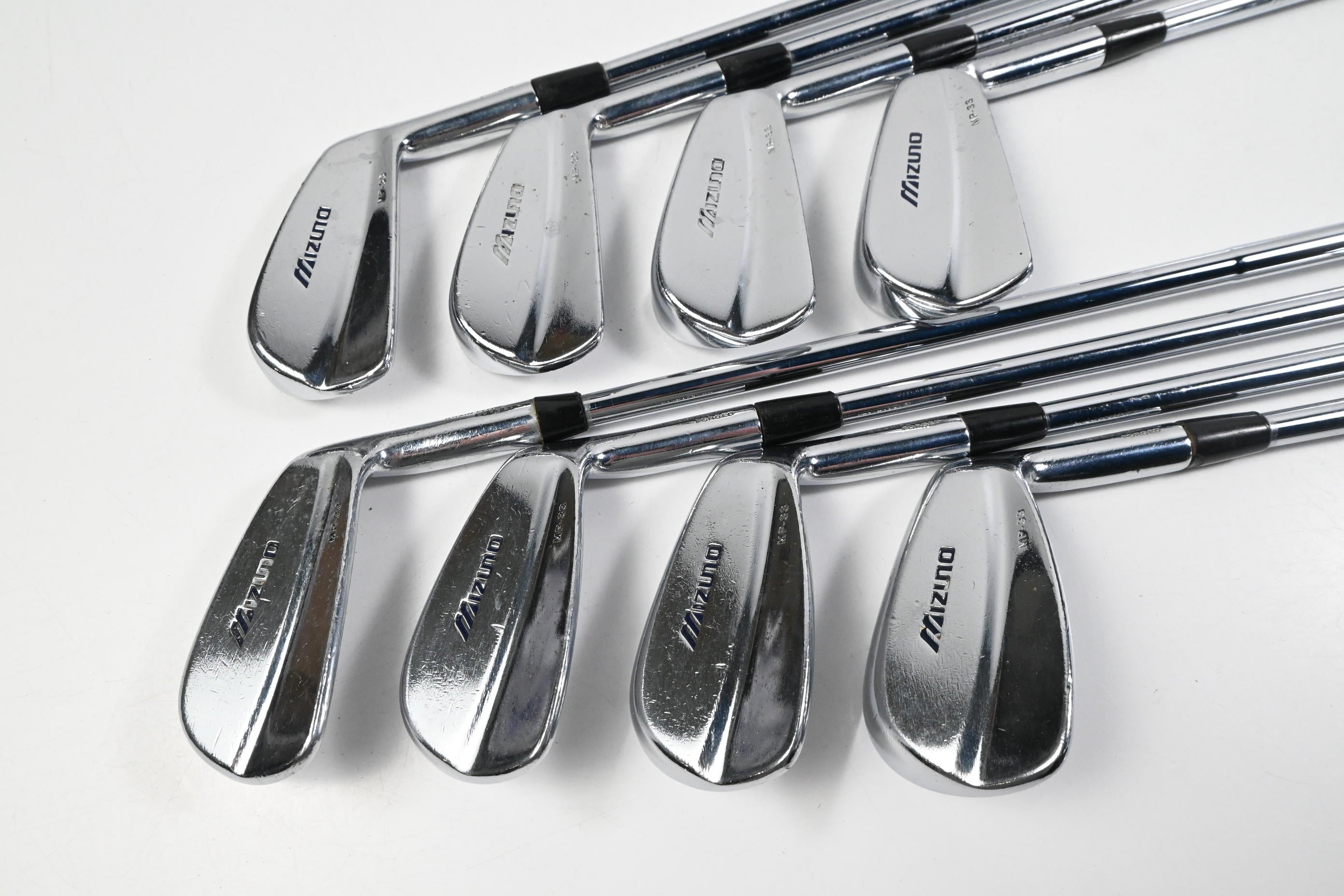Mizuno MP-33 Irons / 3-PW / Stiff Flex Dynamic Gold S400 Steel Shafts