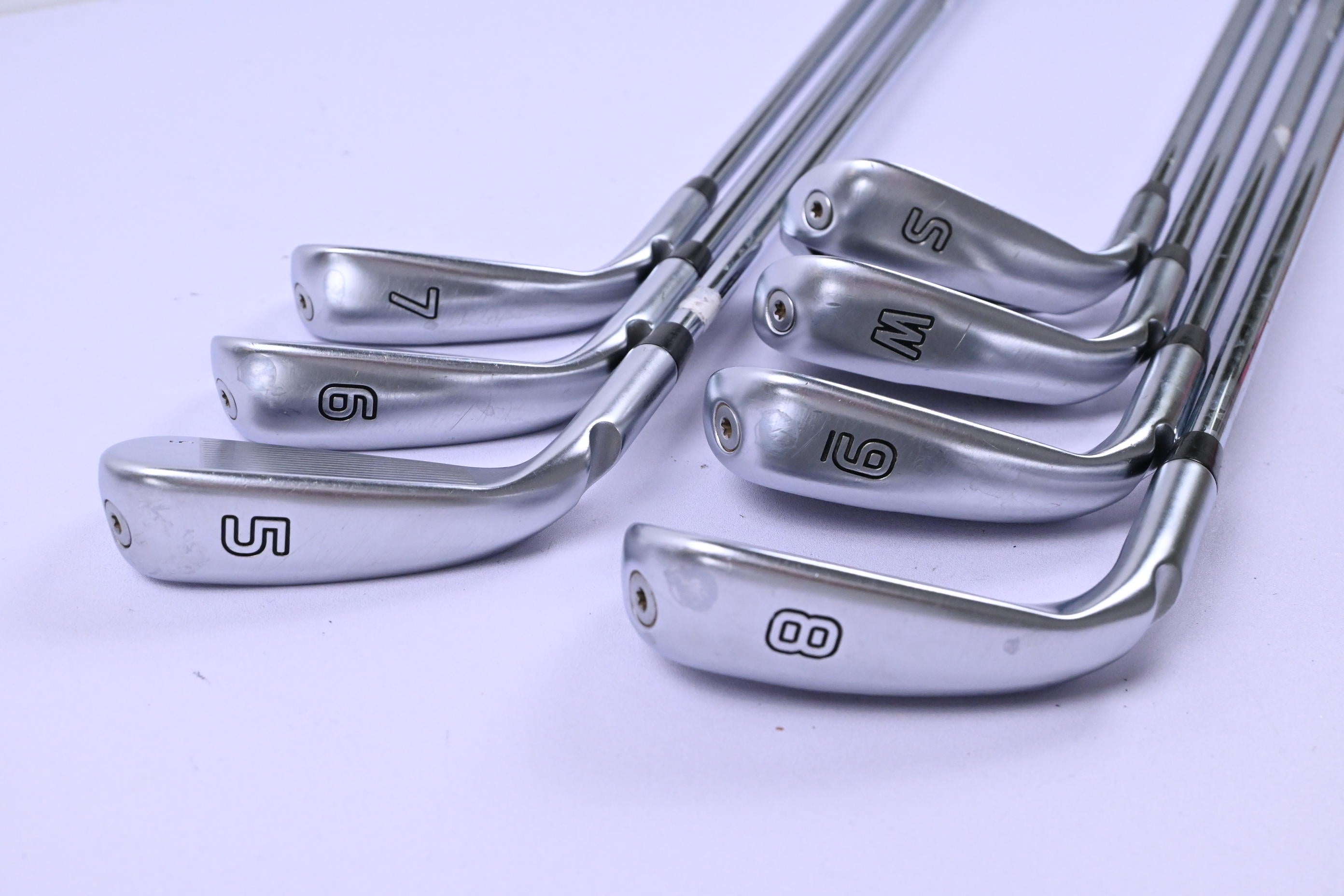 Ping G410 Irons / 5-PW+SW / Black Dot / Regular Plus Flex Project X LZ 115 Shafts